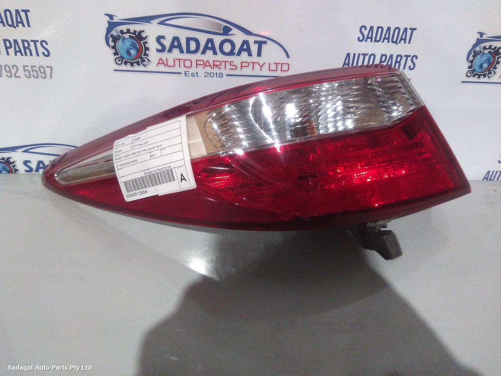 Toyota Camry Left Taillight