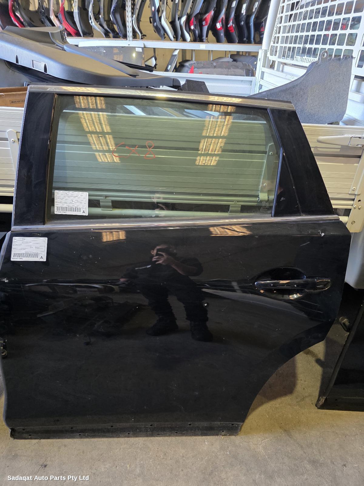 Mazda Cx8 Left Rear Door Window