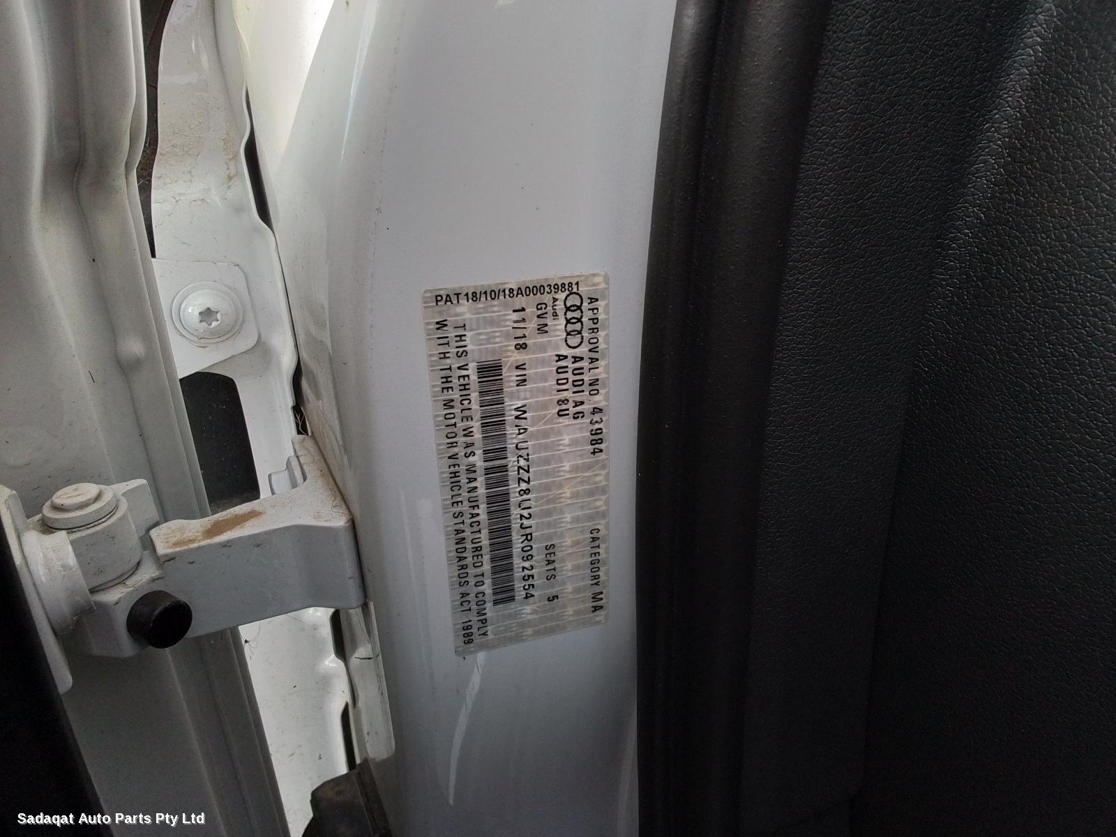 Audi Q3 Bootlid/tailgate