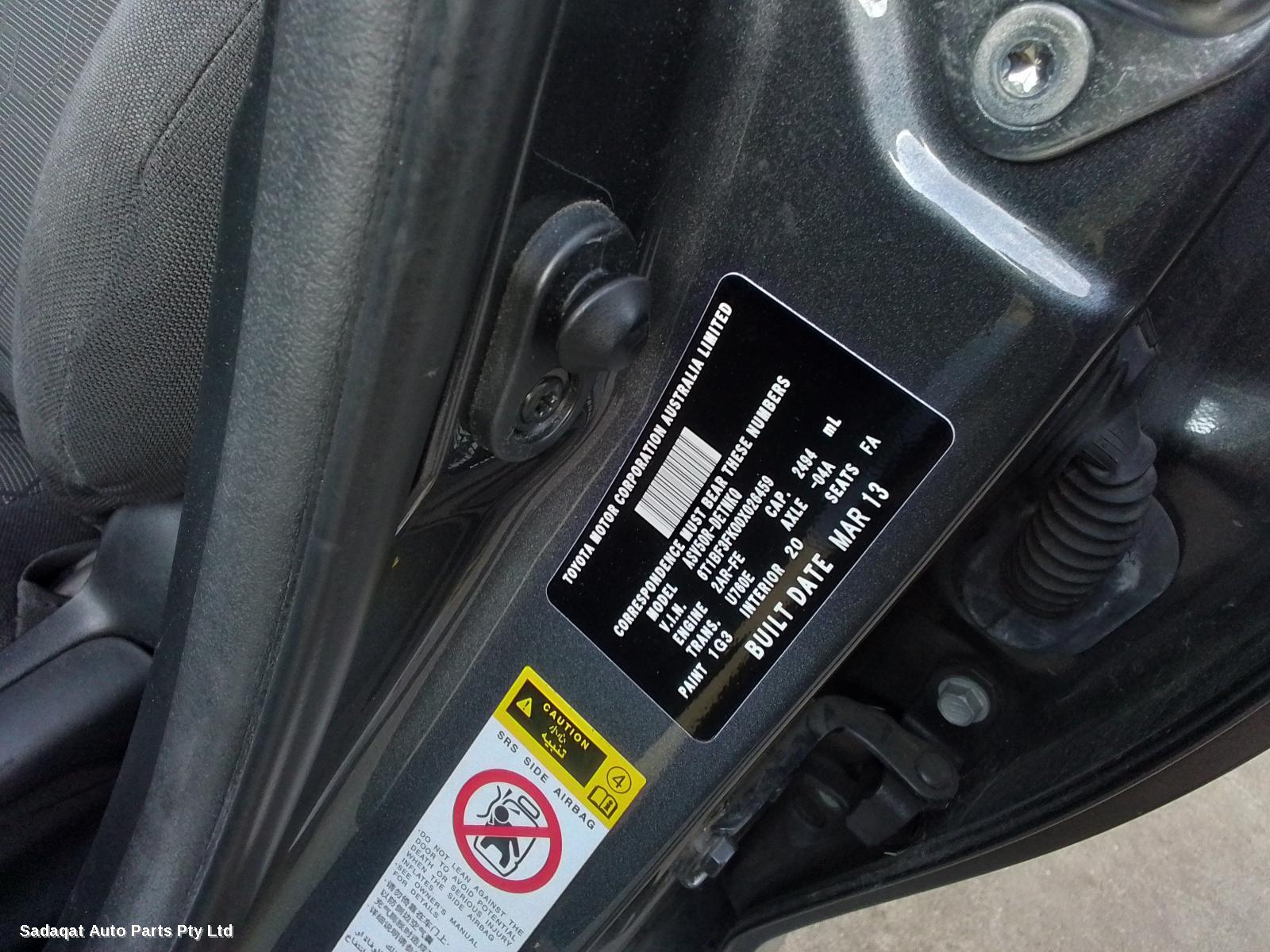 Toyota Camry Right Door Mirror