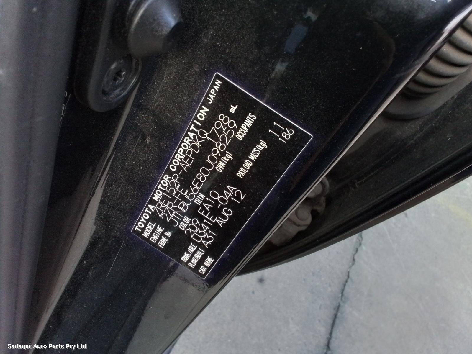 Toyota Corolla F/bar Reinforc/brack