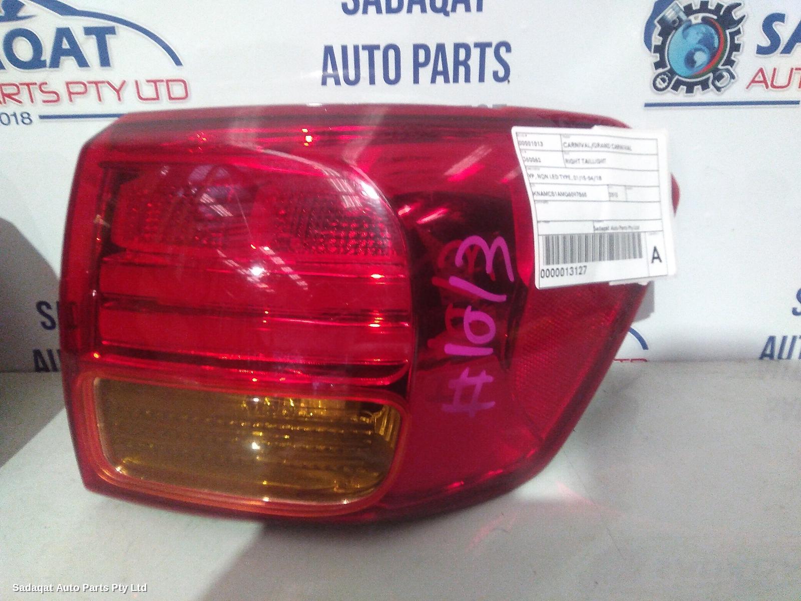 Kia Carnival/grand Carnival Right Taillight