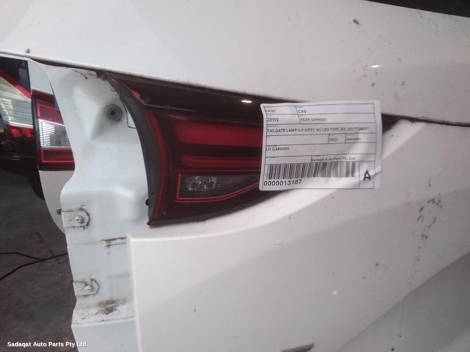 Mazda Cx5 Rear Garnish