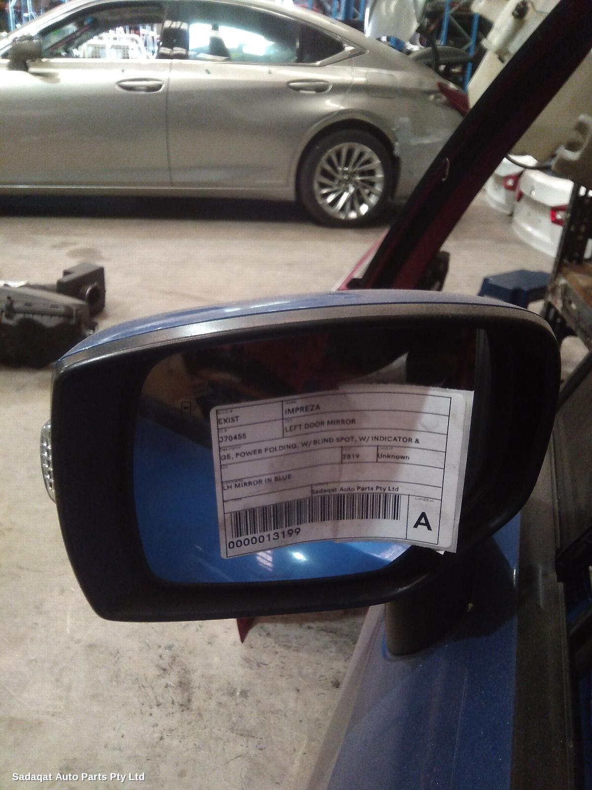 Subaru Impreza Left Door Mirror