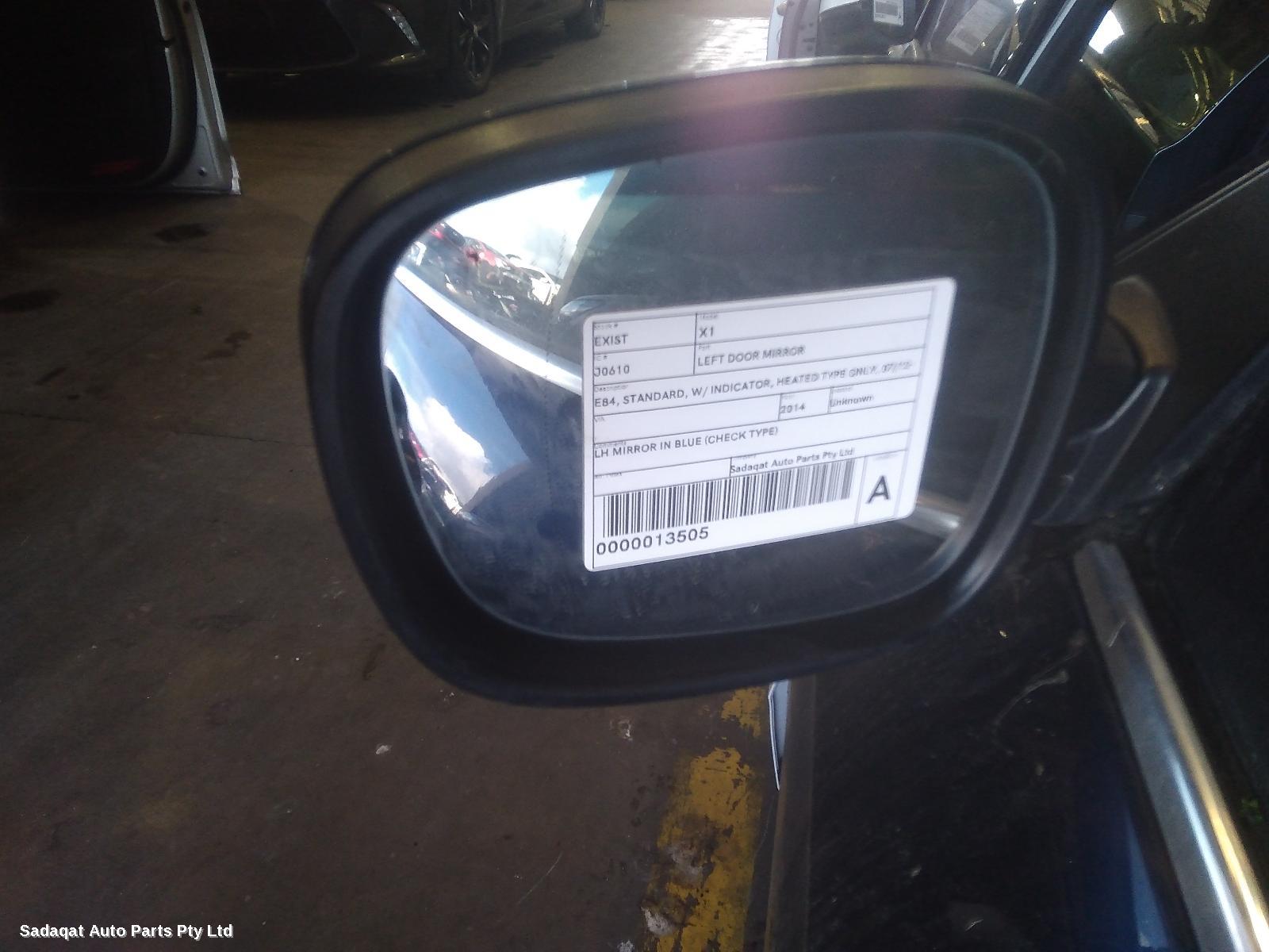 Bmw X1 Left Door Mirror