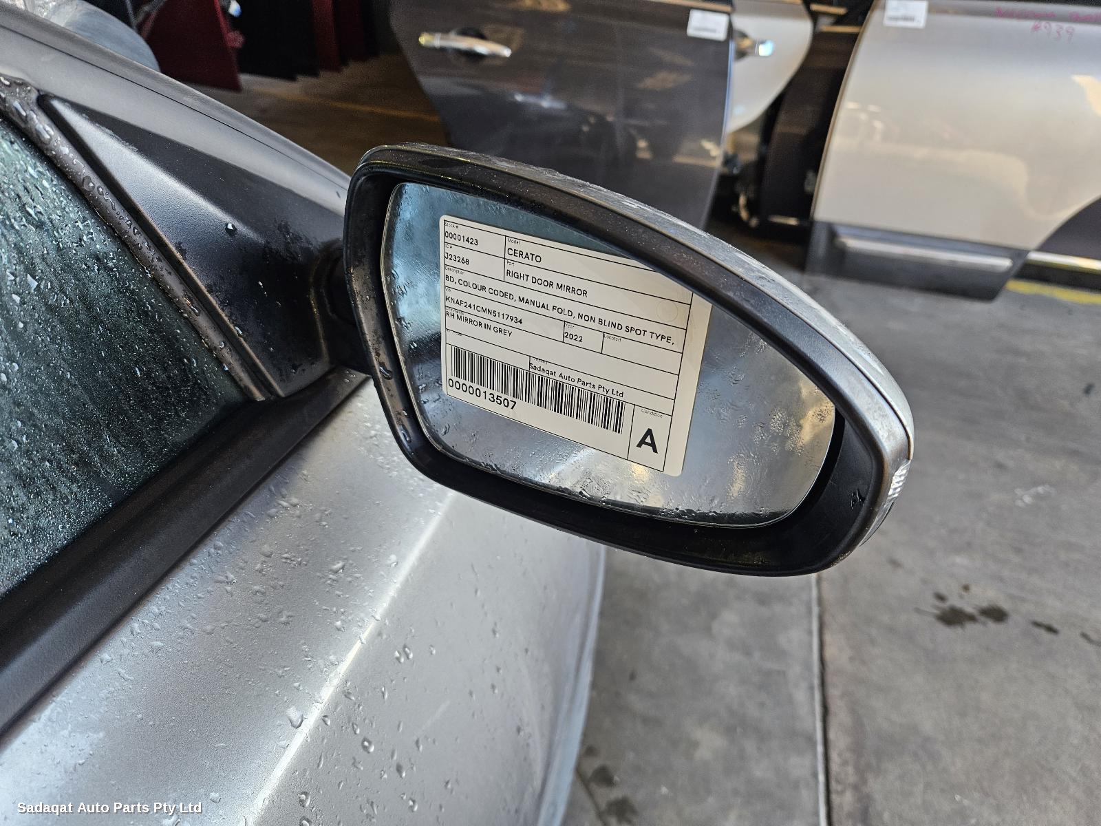Kia Cerato Right Door Mirror