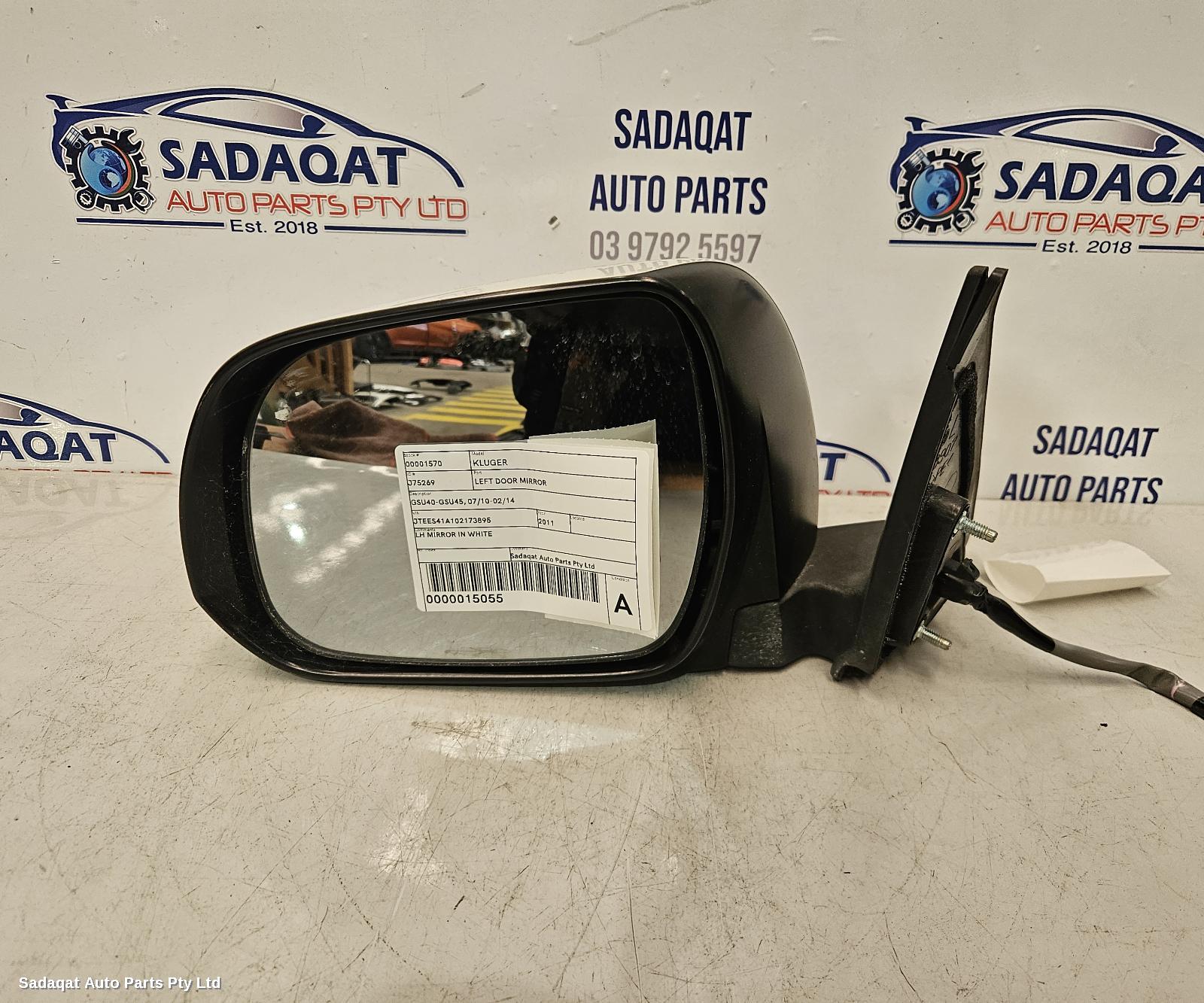 Toyota Kluger Left Door Mirror