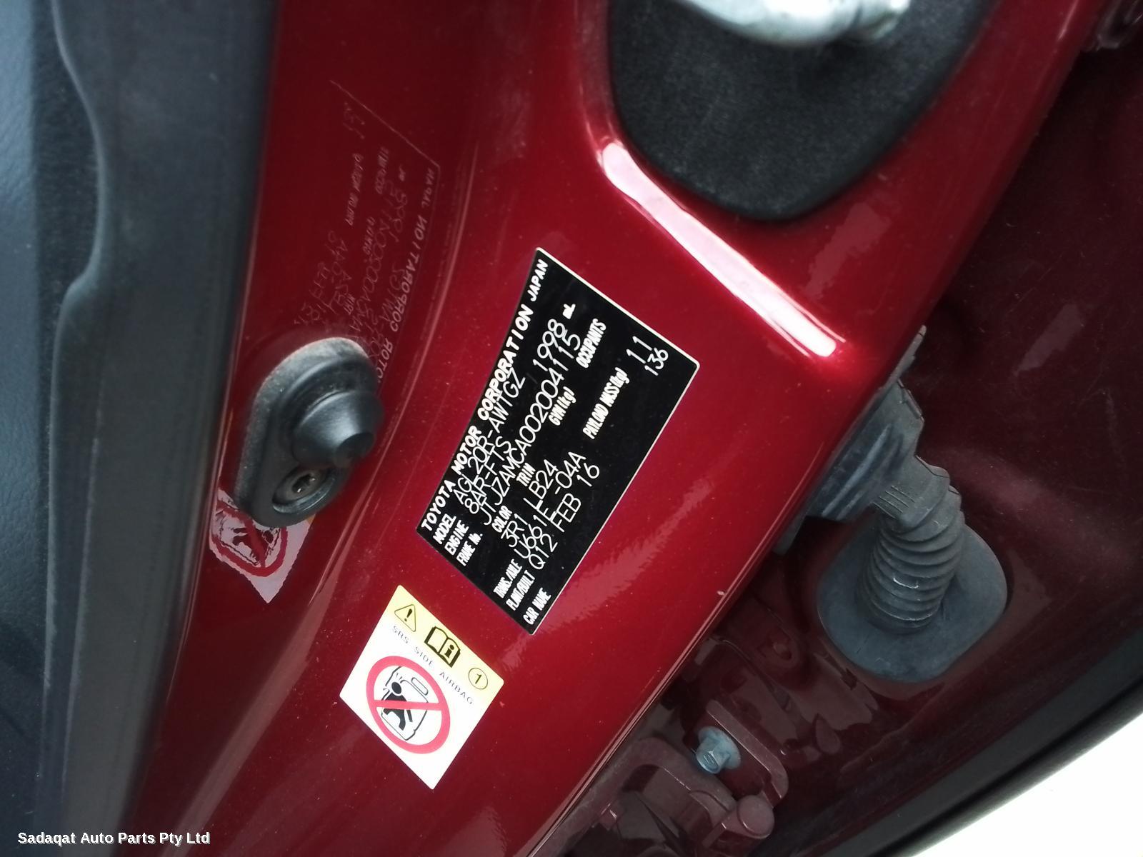 Lexus Rx Series Left Headlamp