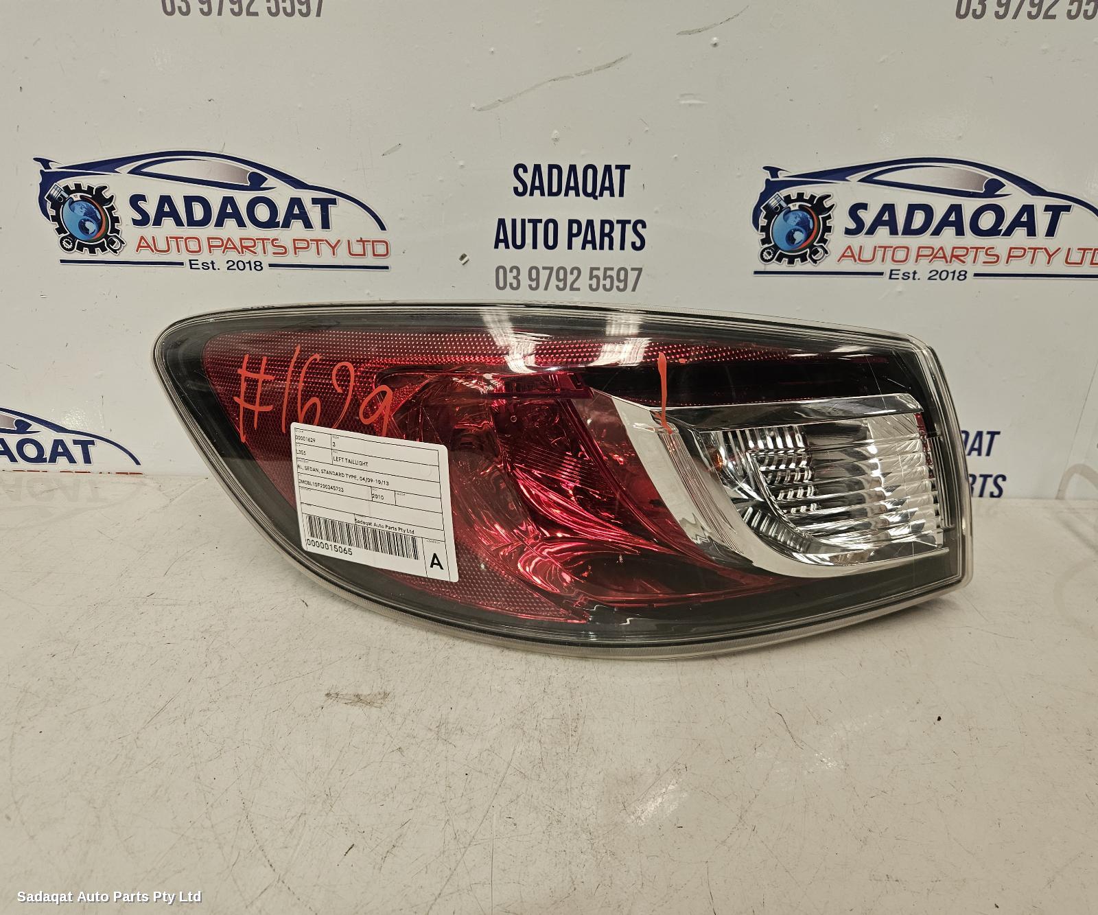 Mazda 3 Left Taillight