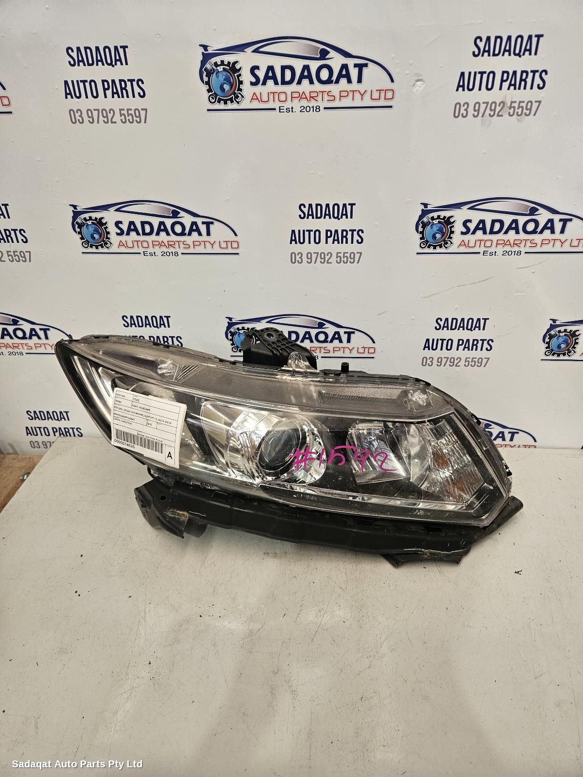 Honda Civic Right Headlamp