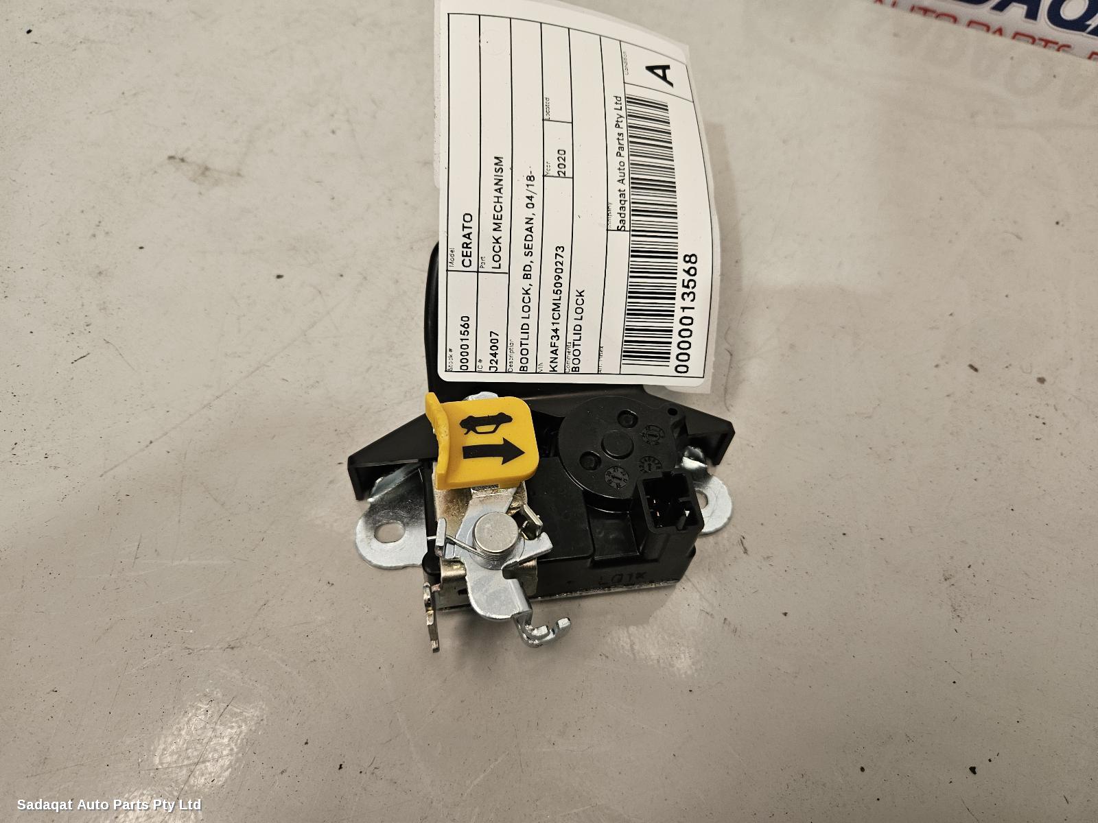 Kia Cerato Door/boot/gate Lock
