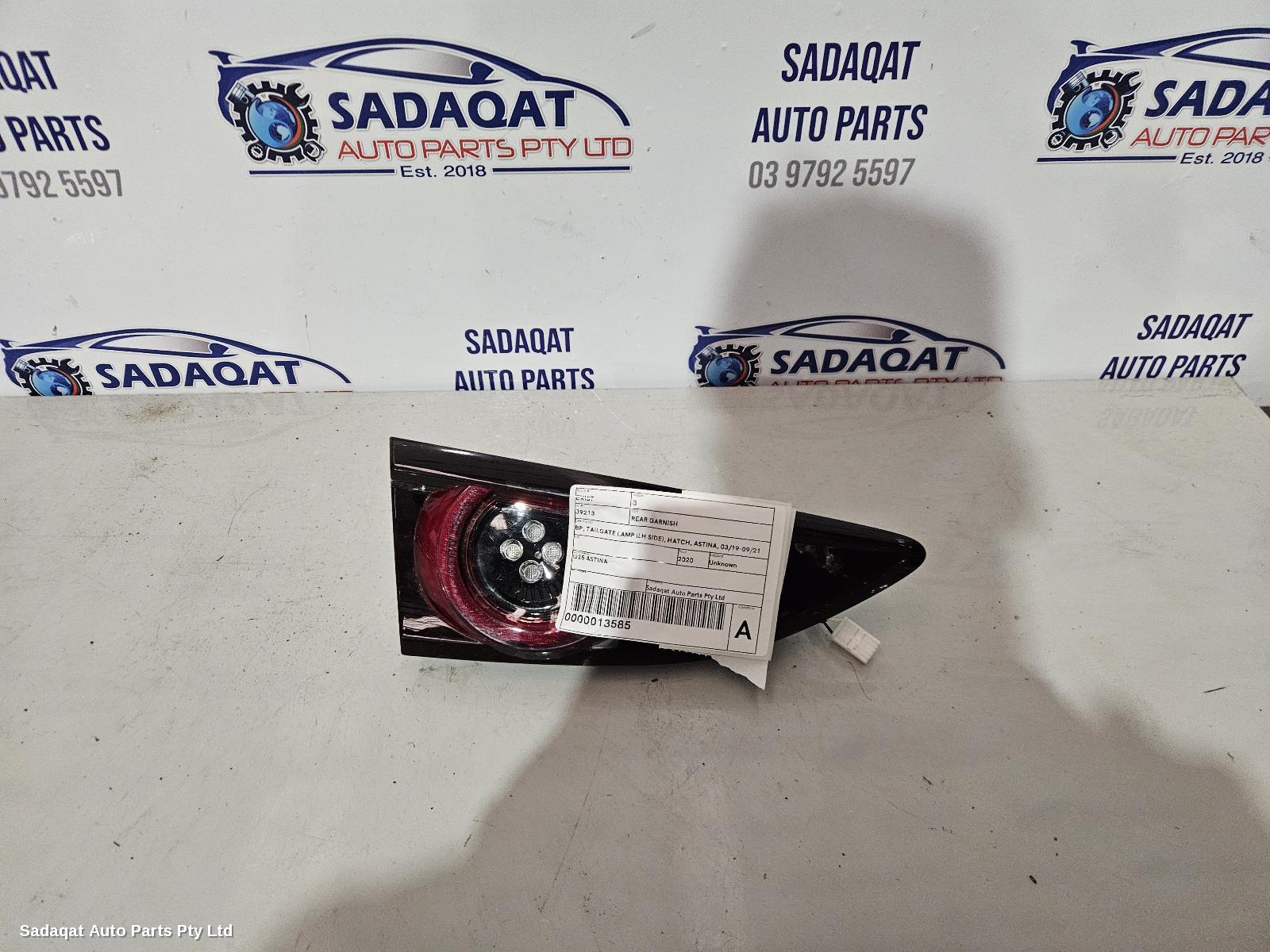 Mazda 3 Rear Garnish