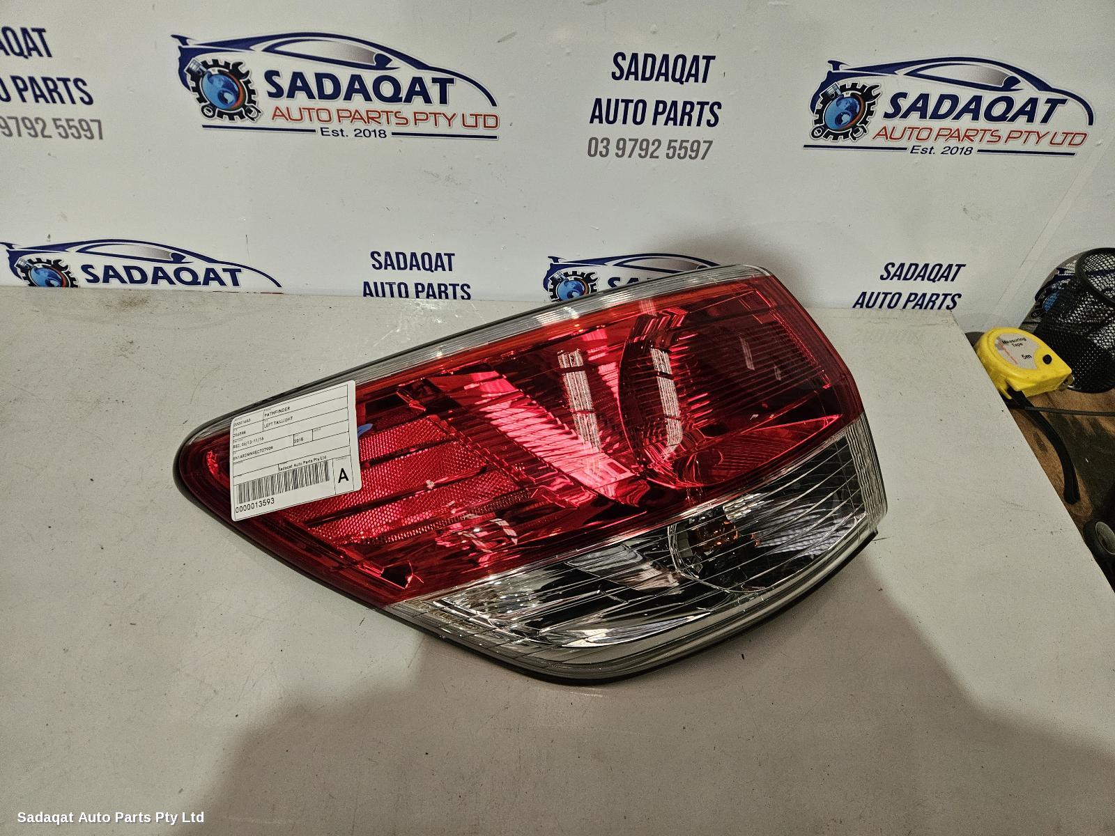 Nissan Pathfinder Left Taillight