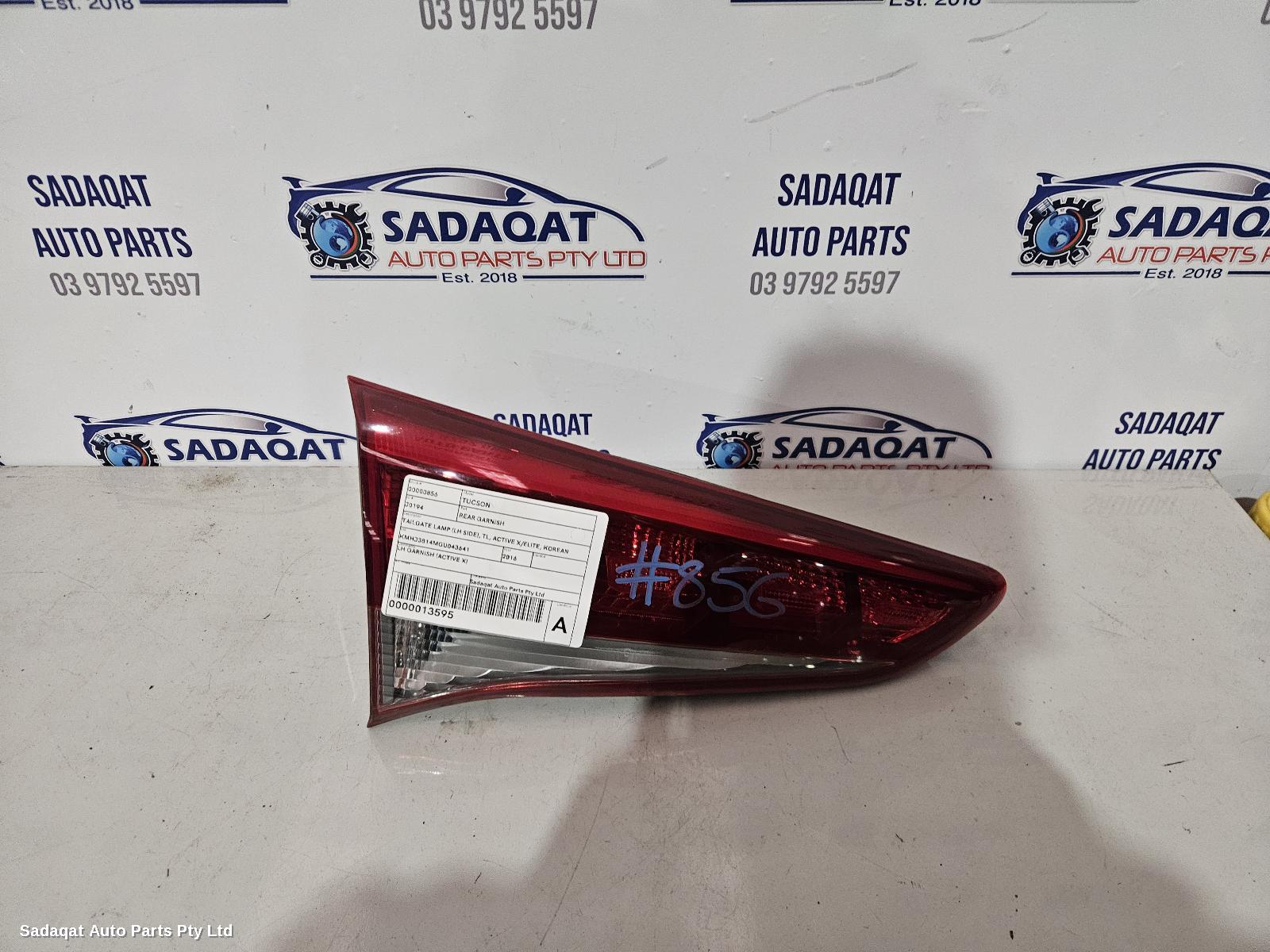 Hyundai Tucson Rear Garnish