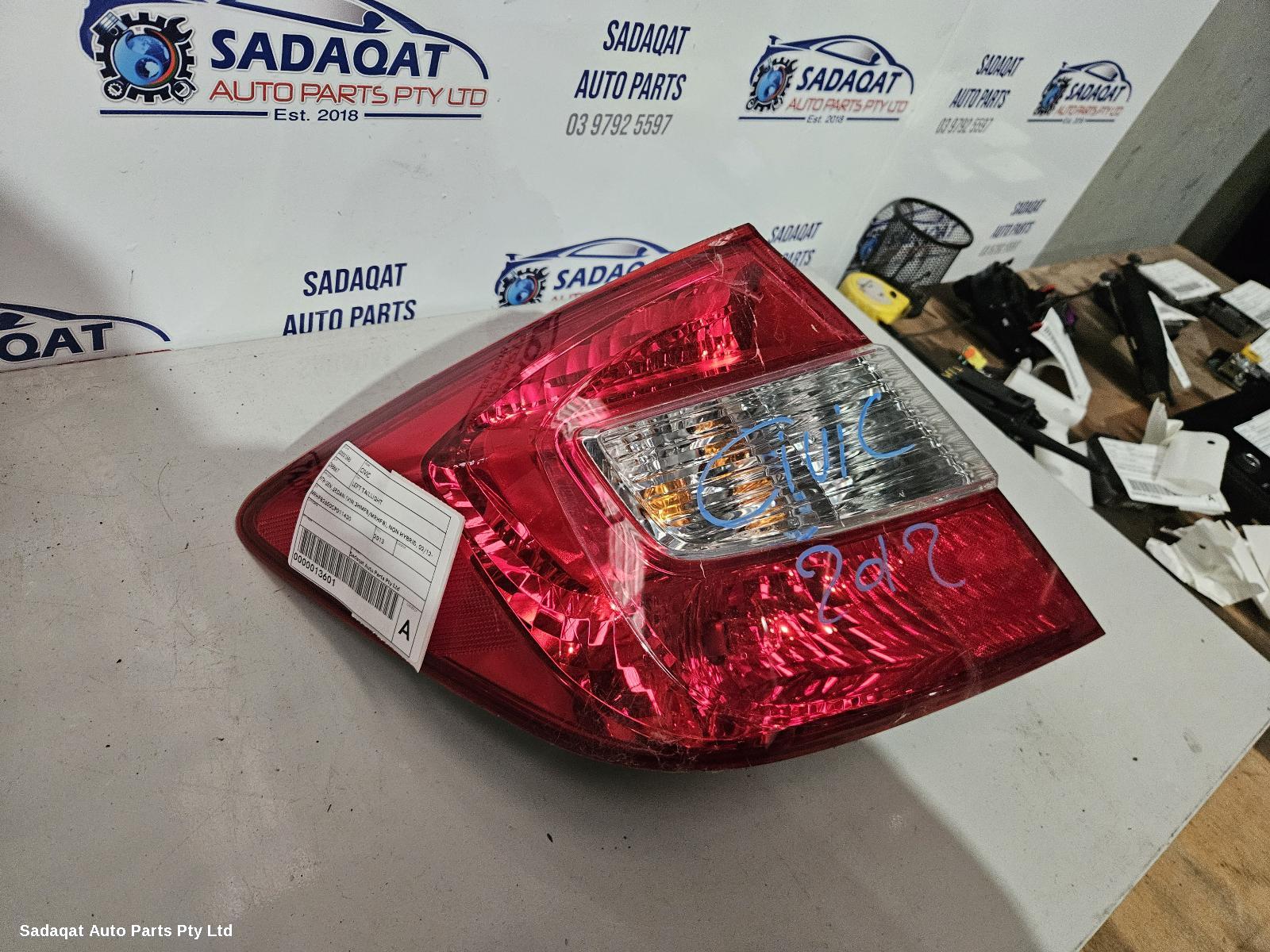 Honda Civic Left Taillight