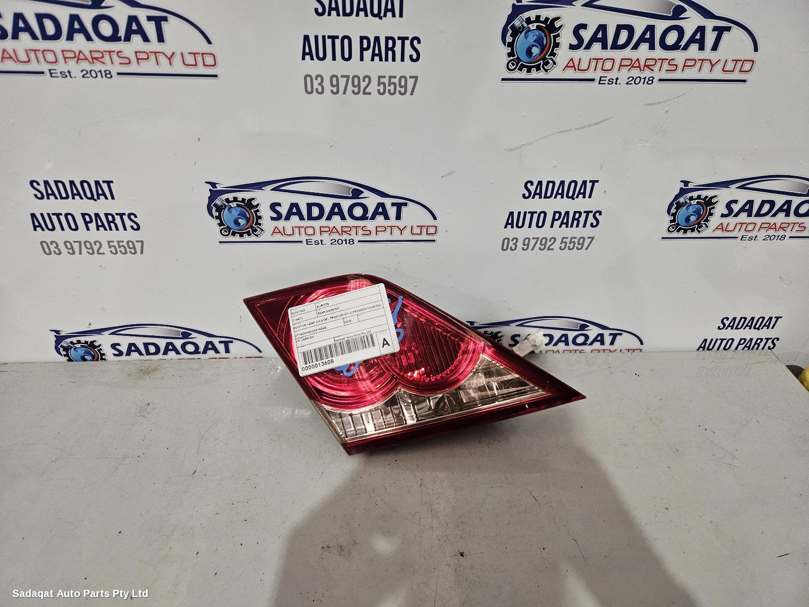 Toyota Aurion Rear Garnish