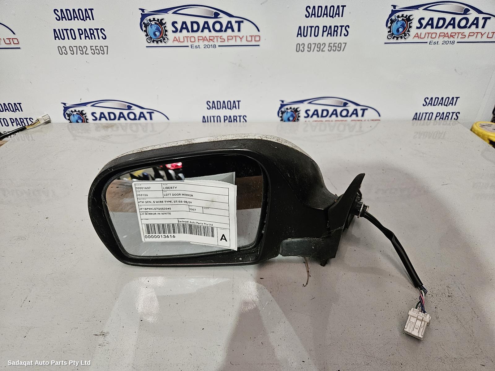 Subaru Liberty Left Door Mirror