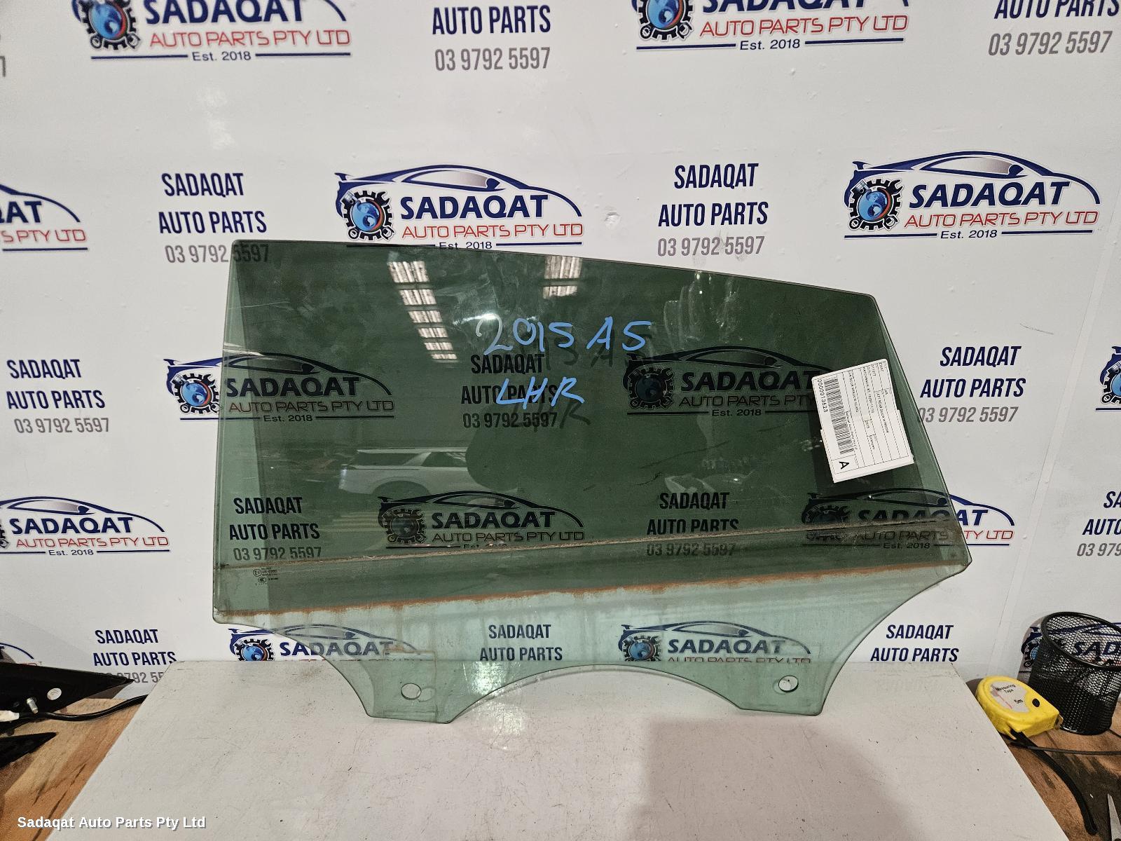 Audi A5 Left Rear Door Window
