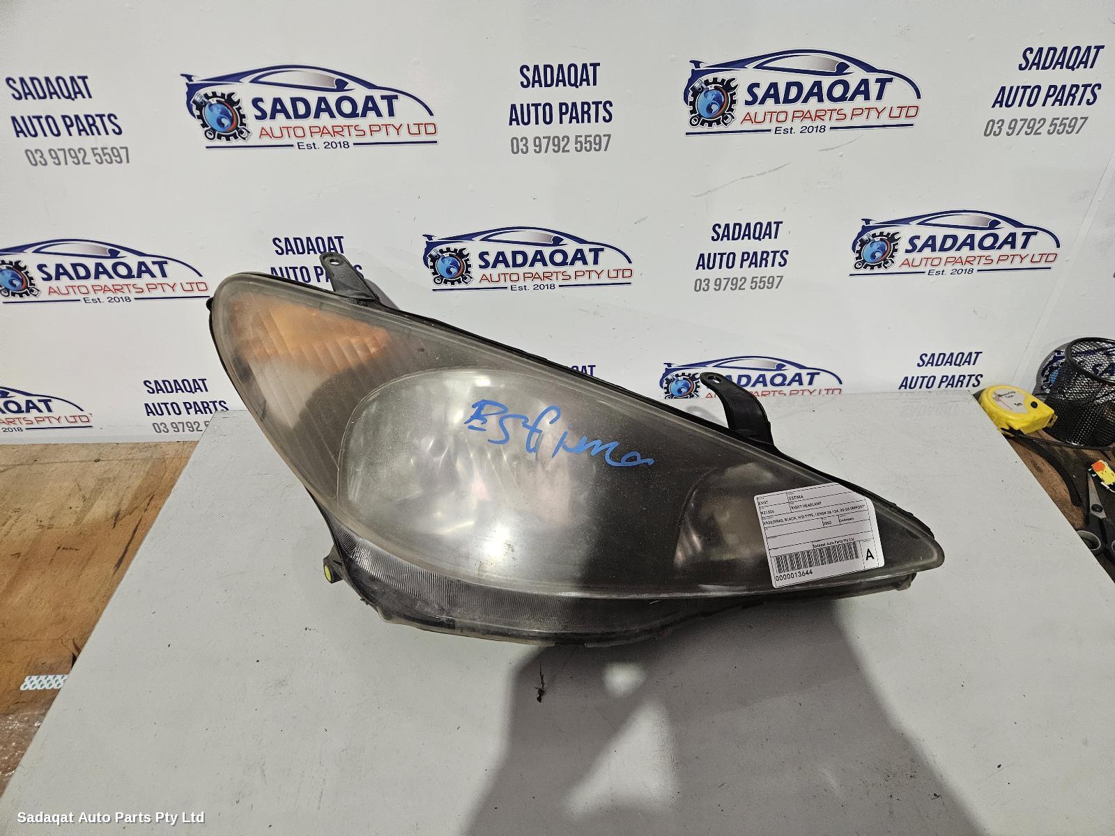 Toyota Estima Right Headlamp