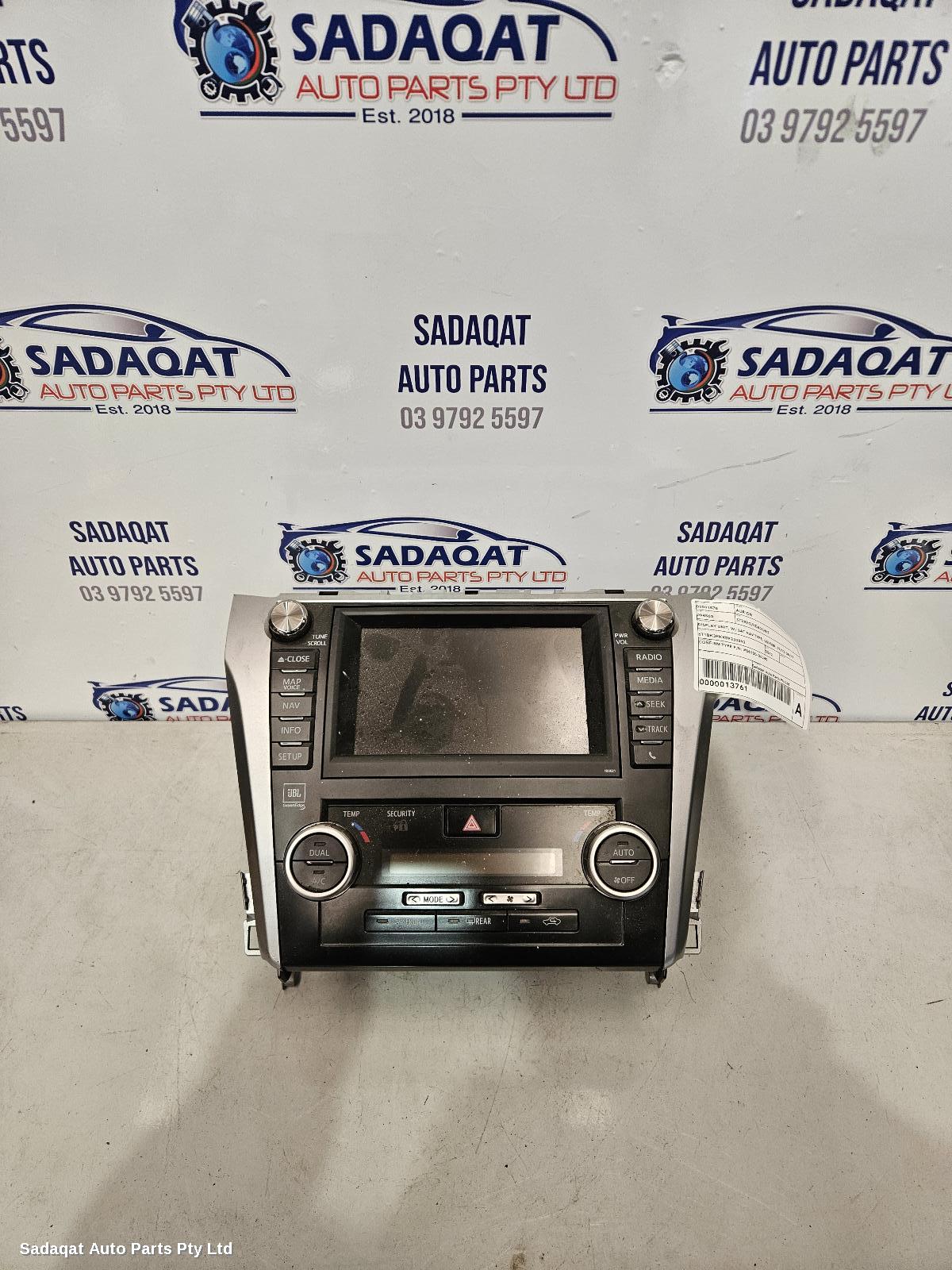 Toyota Aurion Radio/cd/dvd/sat/tv