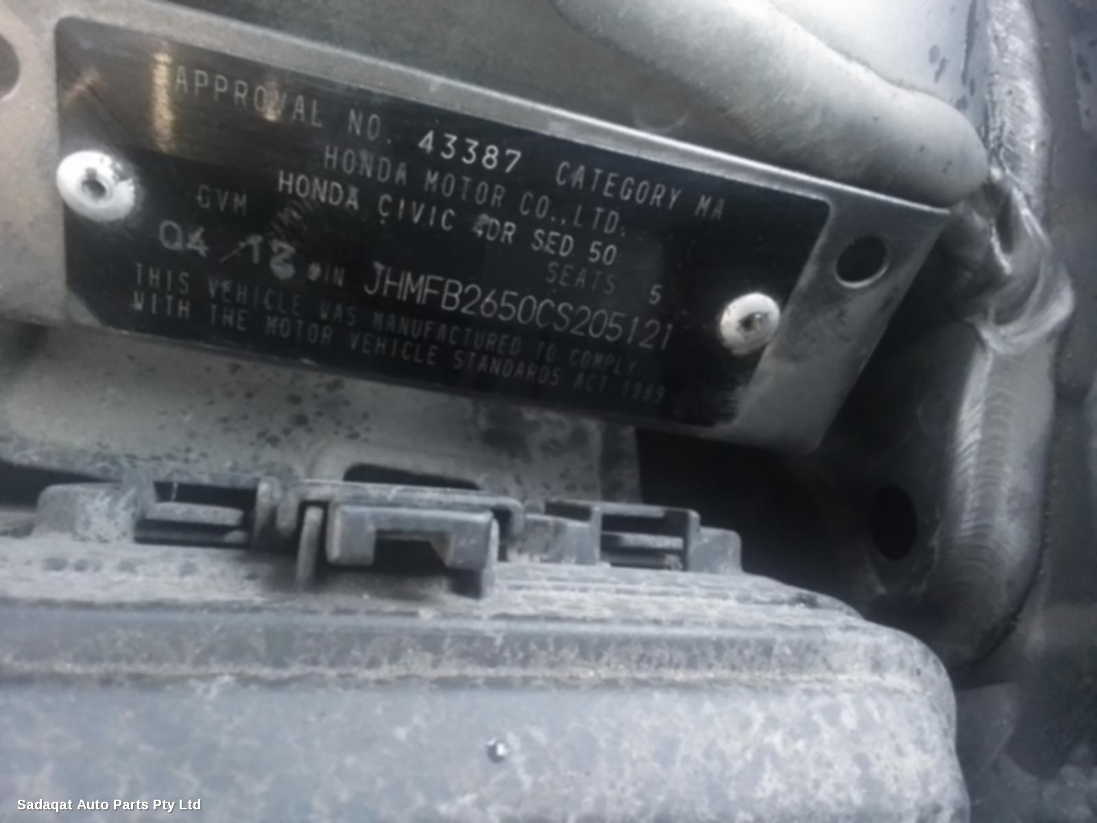 Honda Civic Right Door Mirror