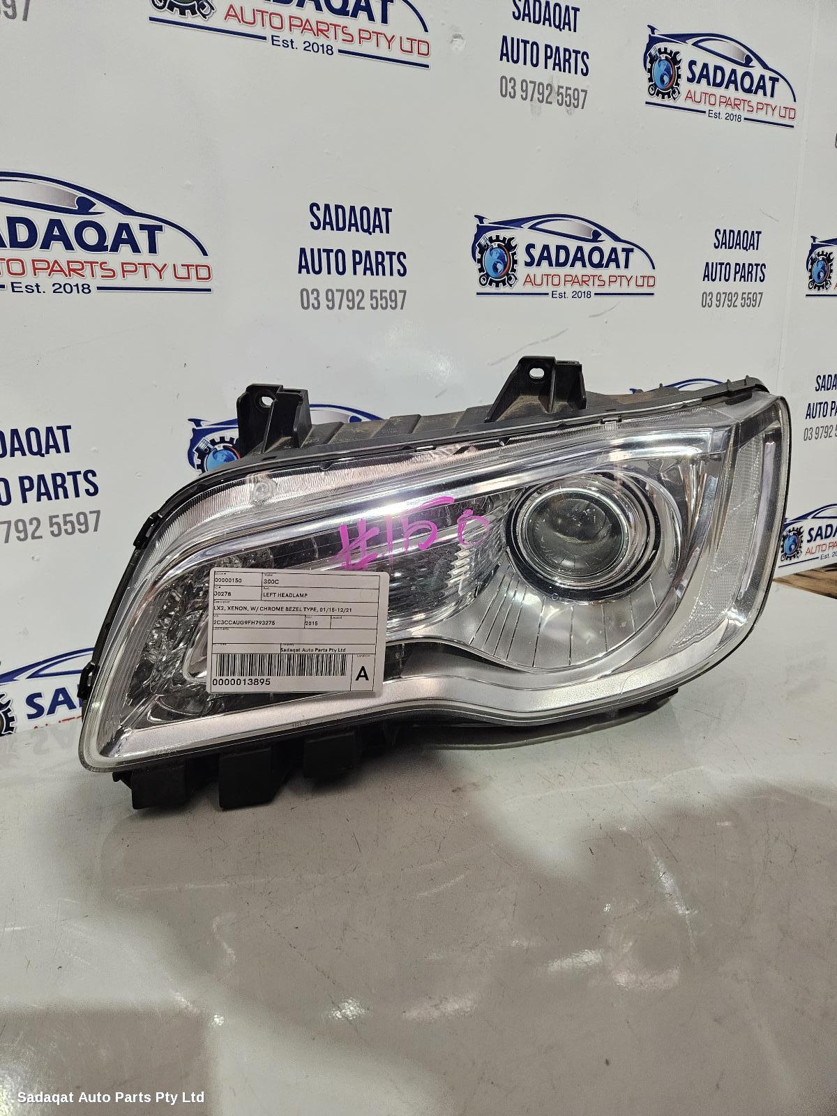 Chrysler 300c Left Headlamp
