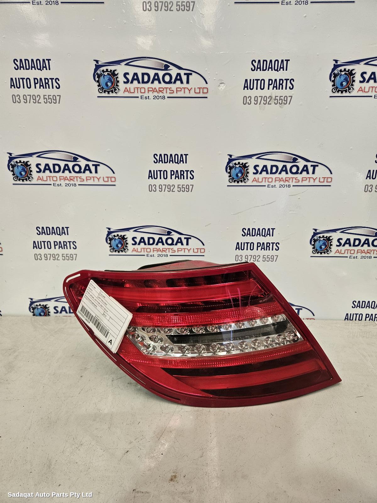 Mercedes C Class Left Taillight