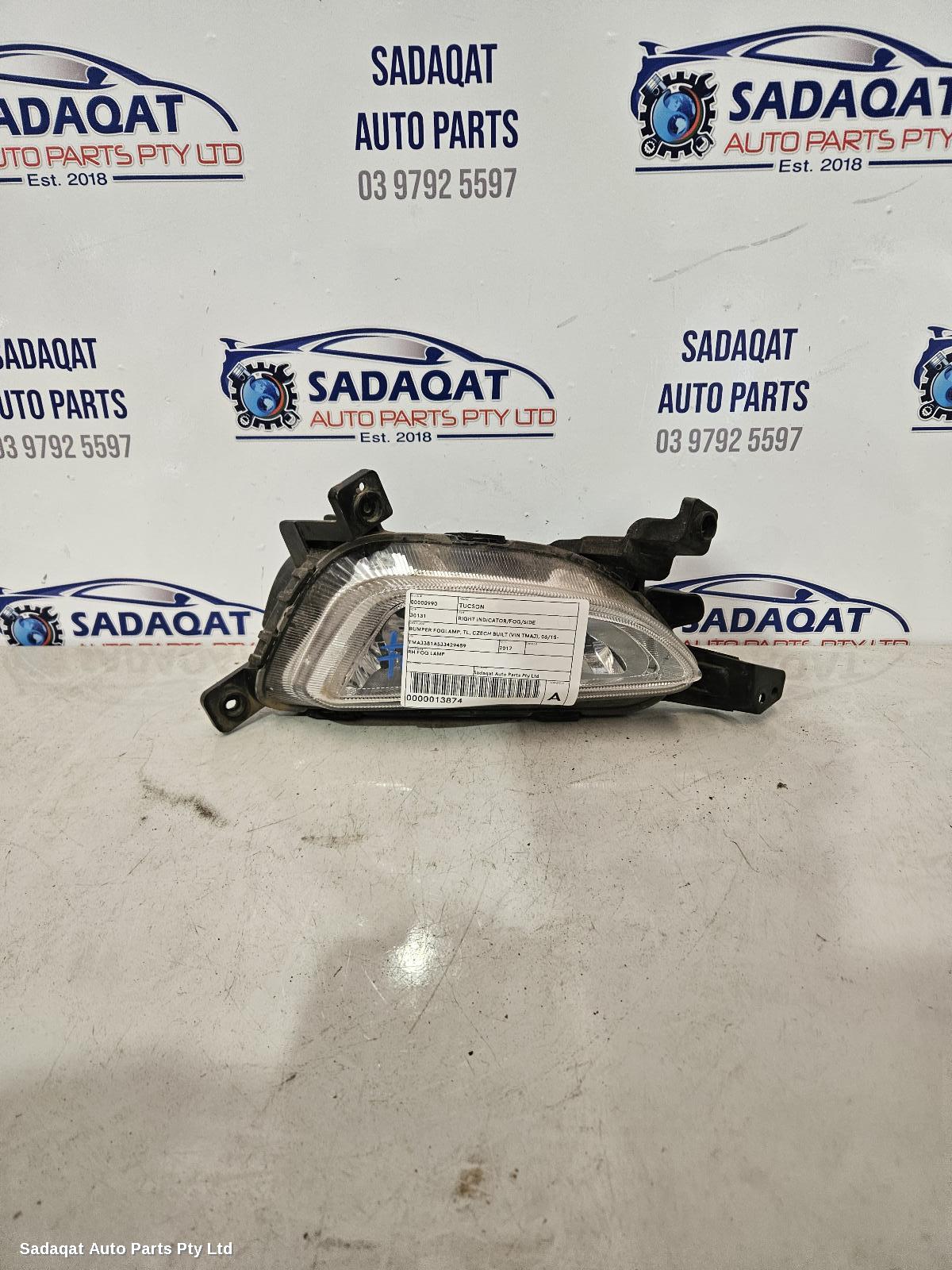 Hyundai Tucson Right Indicator/fog/side