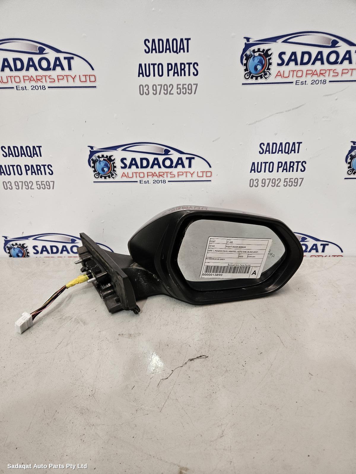 Toyota C-hr Right Door Mirror