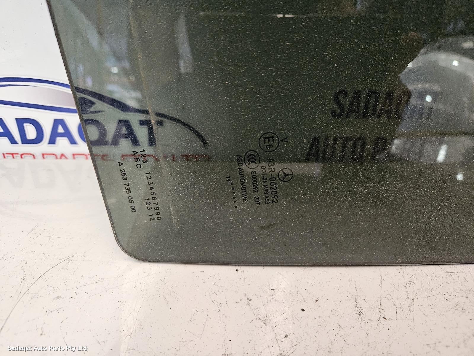 Mercedes Glc Class Left Rear Door Window