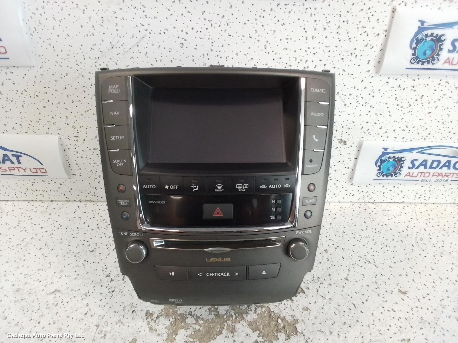 Lexus Is250/is250c Radio/cd/dvd/sat/tv