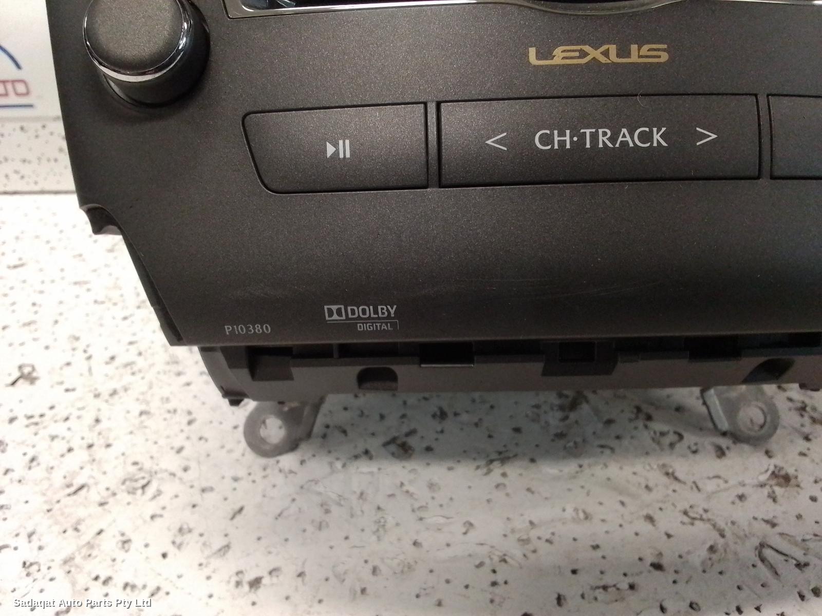 Lexus Is250/is250c Radio/cd/dvd/sat/tv