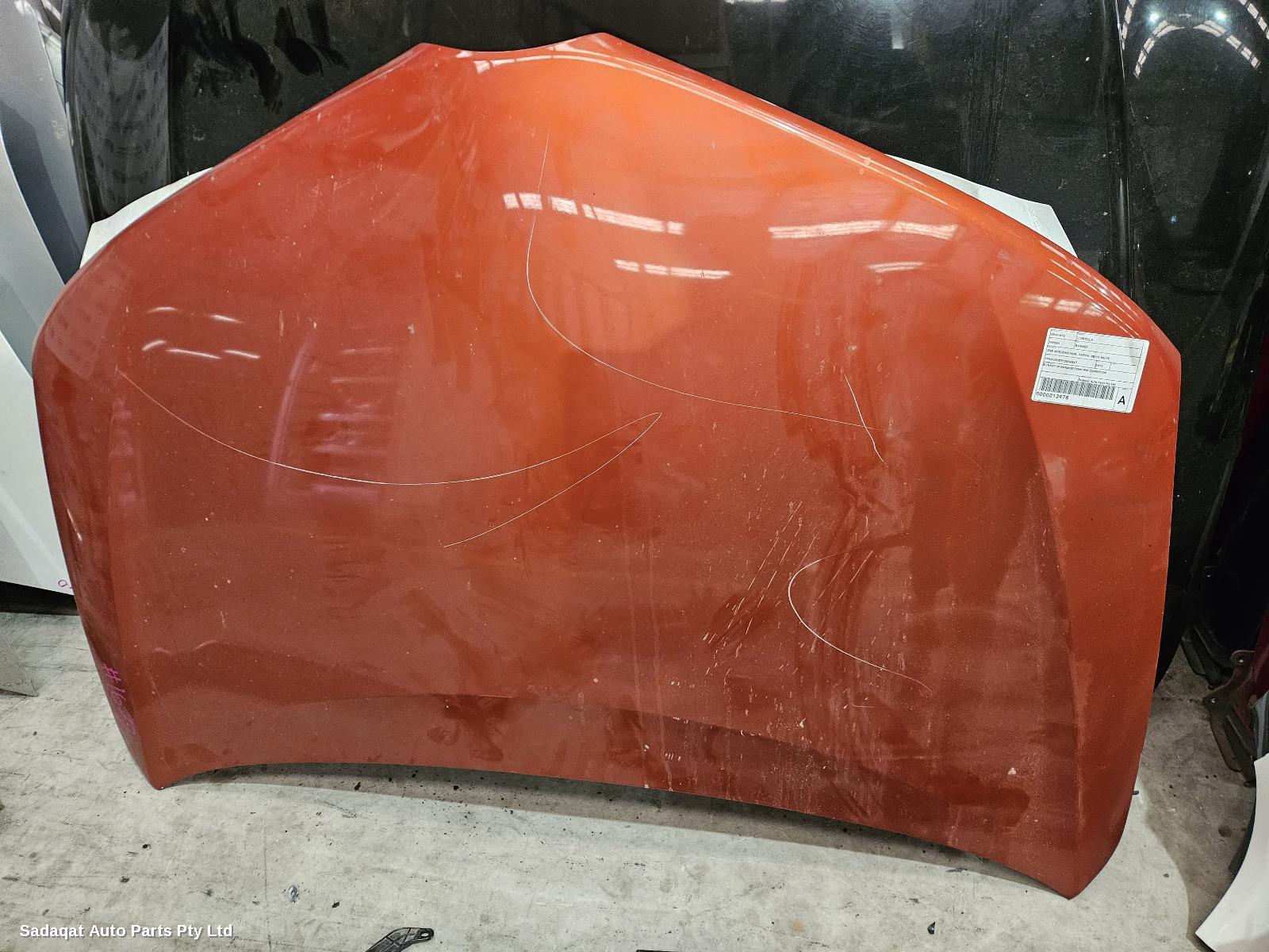 Toyota Corolla Bonnet
