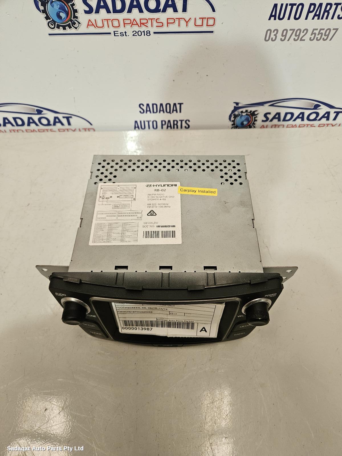 Hyundai Accent Radio/cd/dvd/sat/tv