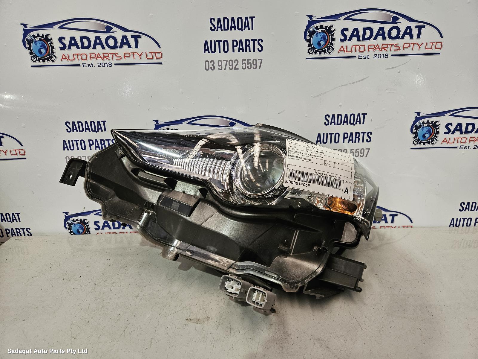 Lexus Is Series Left Headlamp