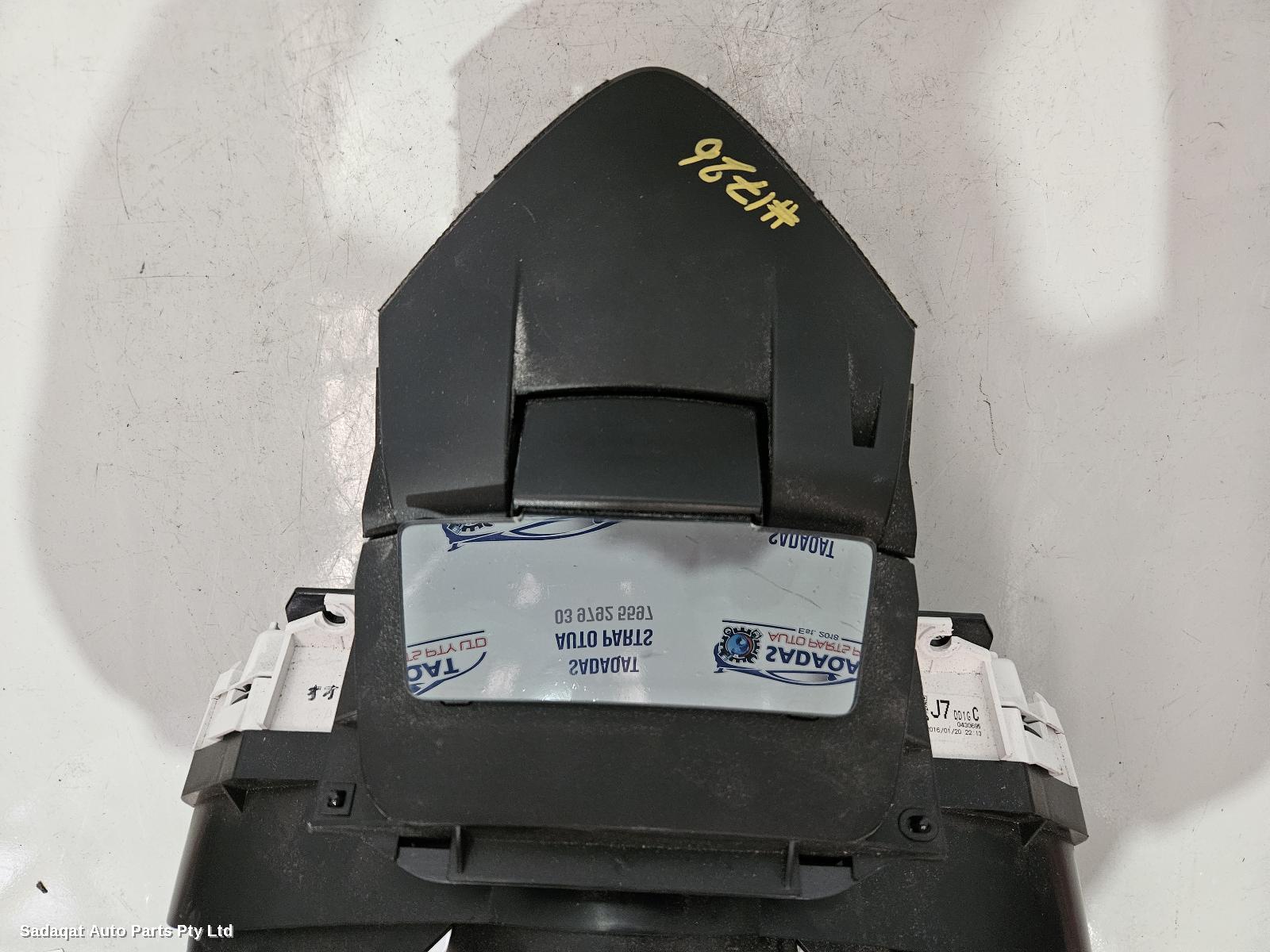 Mazda Cx3 Instrument Cluster