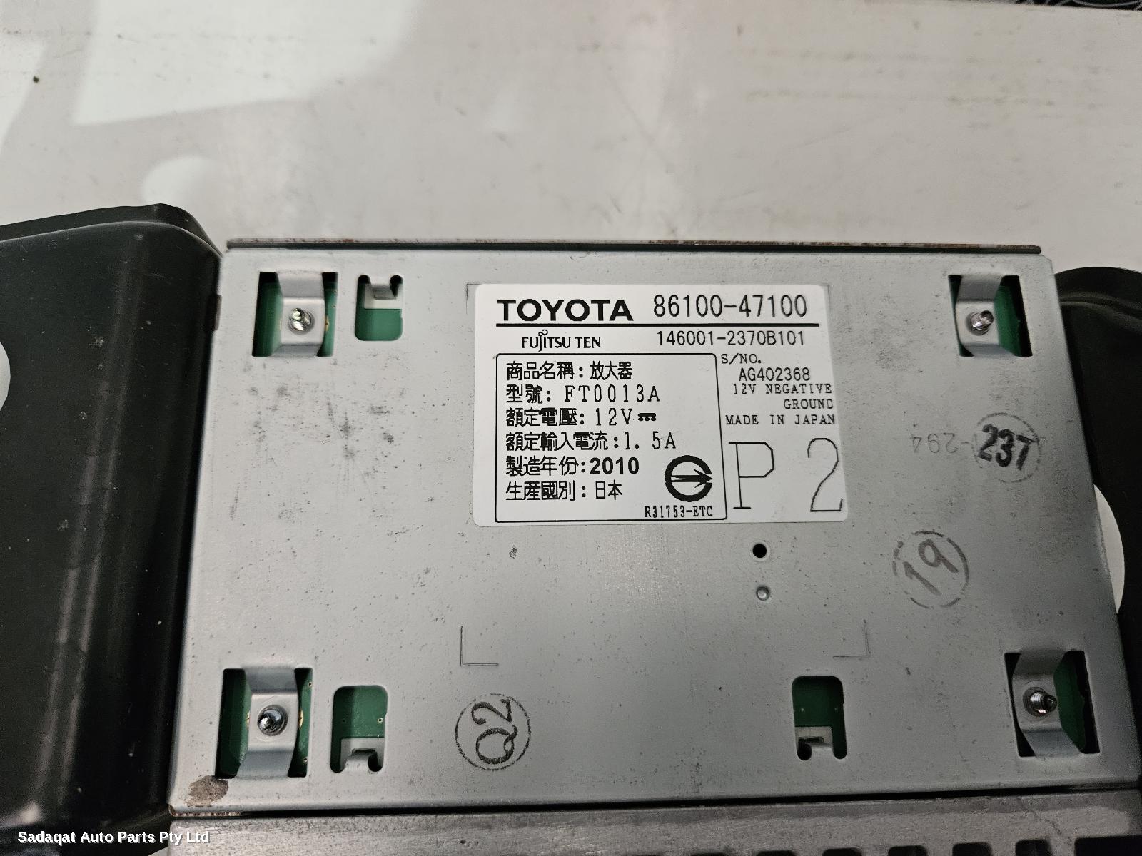 Toyota Prius Radio/cd/dvd/sat/tv