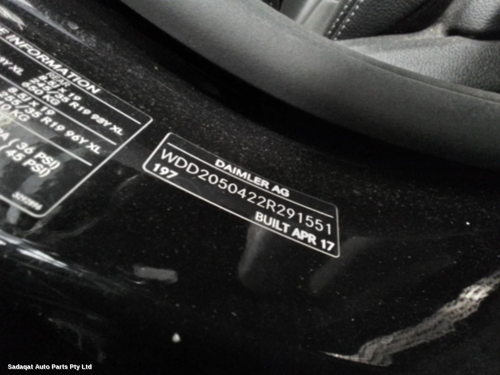 Mercedes C Class Right Headlamp