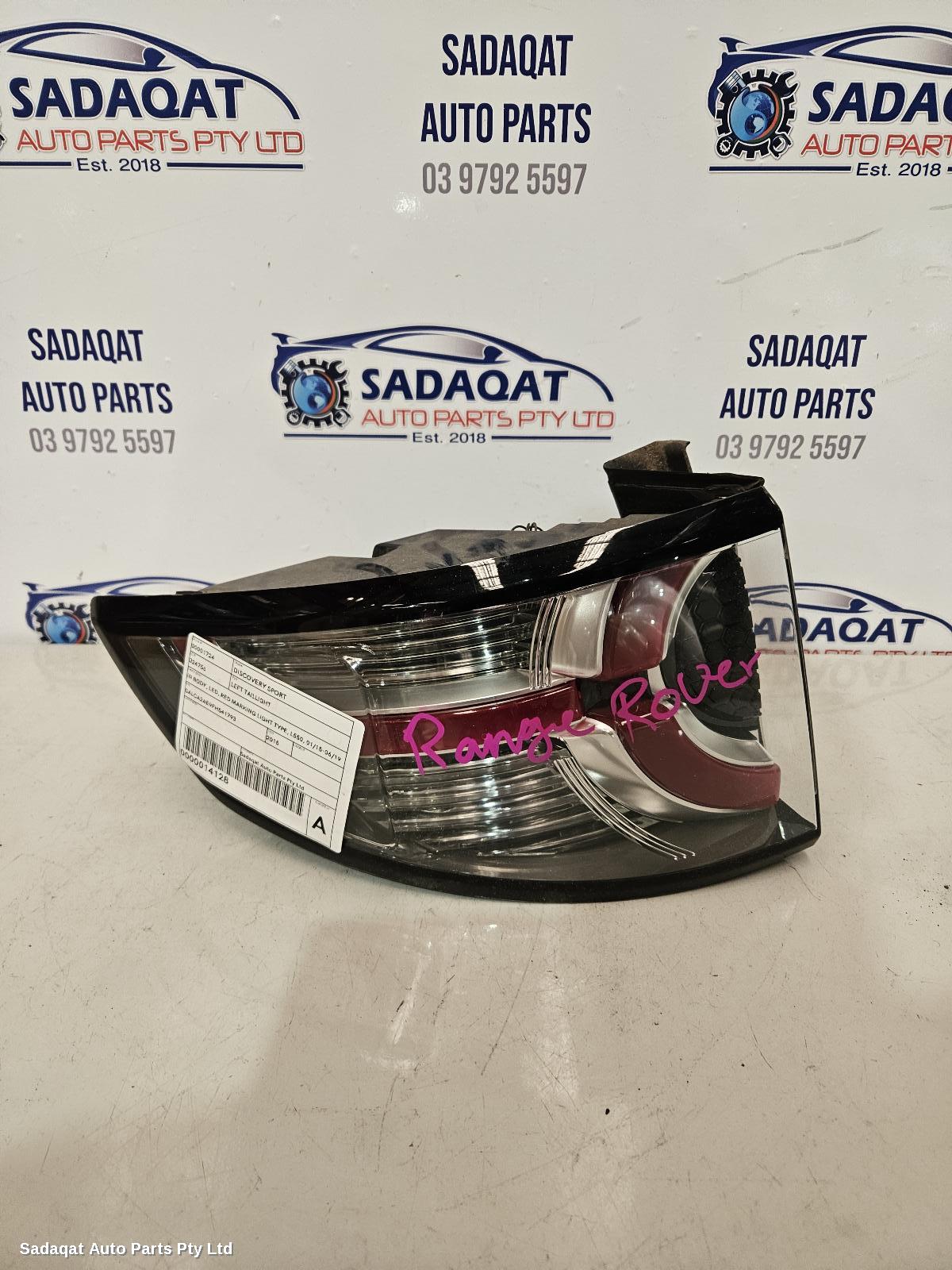 Land Rover Discovery Sport Left Taillight