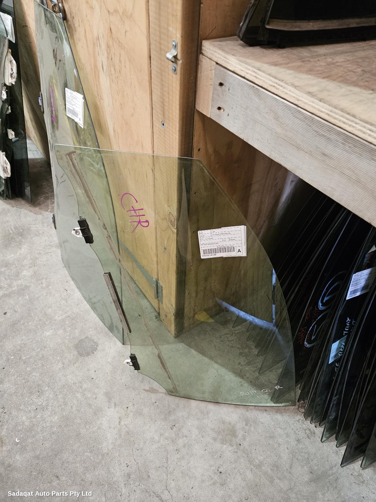 Toyota C-hr Left Front Door Window