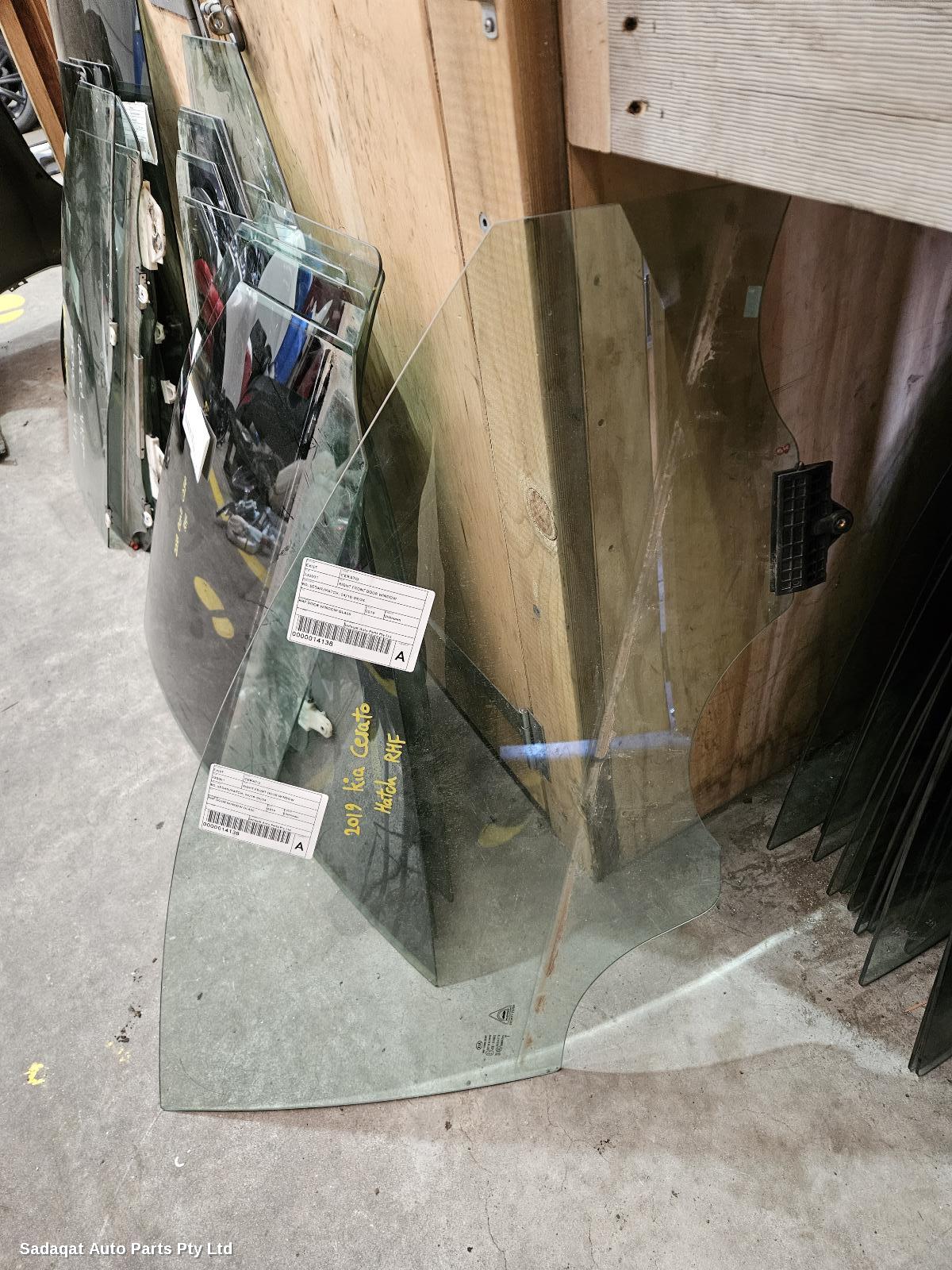 Kia Cerato Right Front Door Window