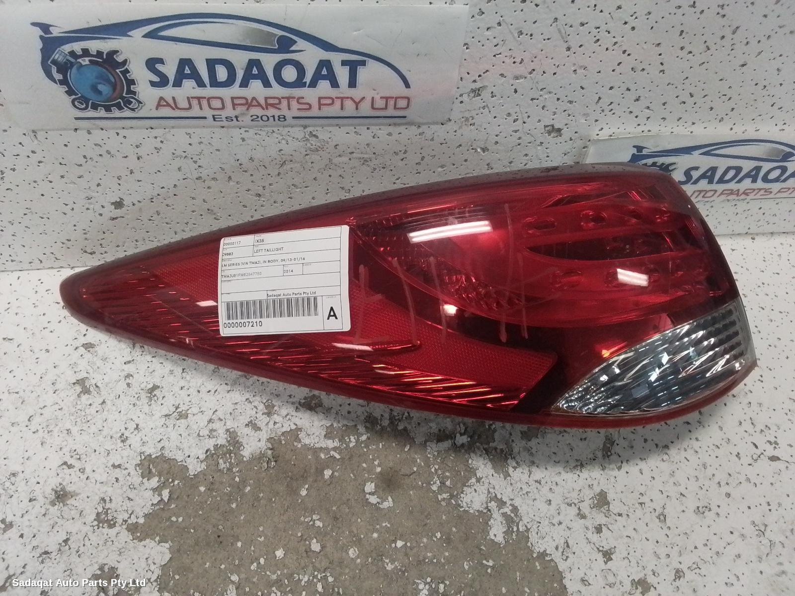 Hyundai Ix35 Left Taillight