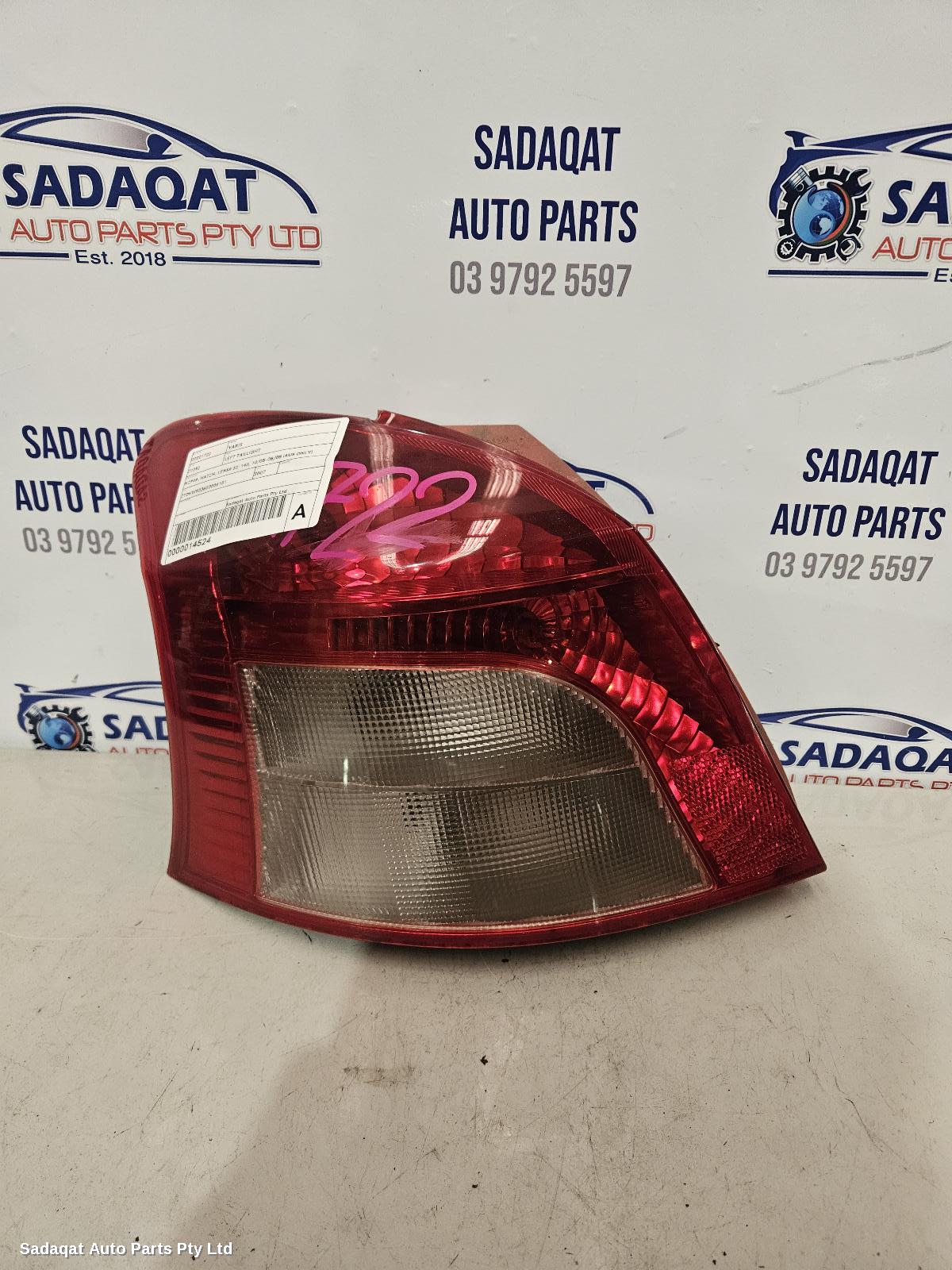 Toyota Yaris Left Taillight