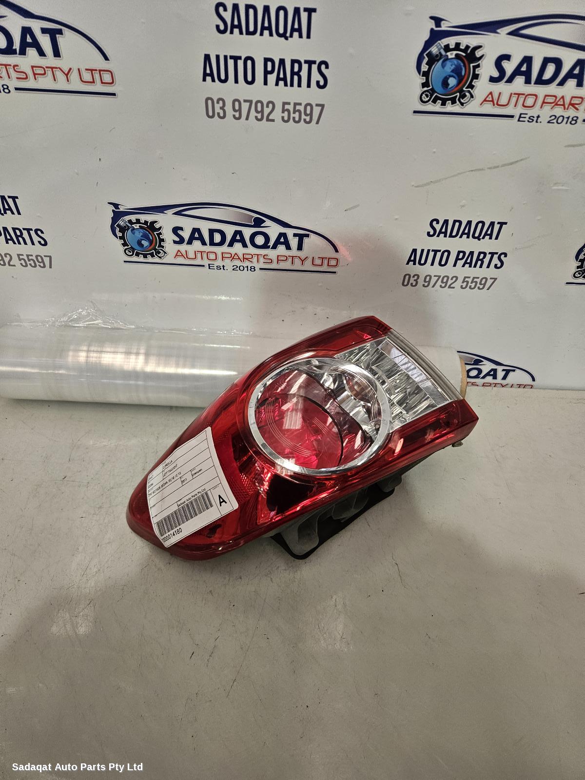 Toyota Corolla Left Taillight