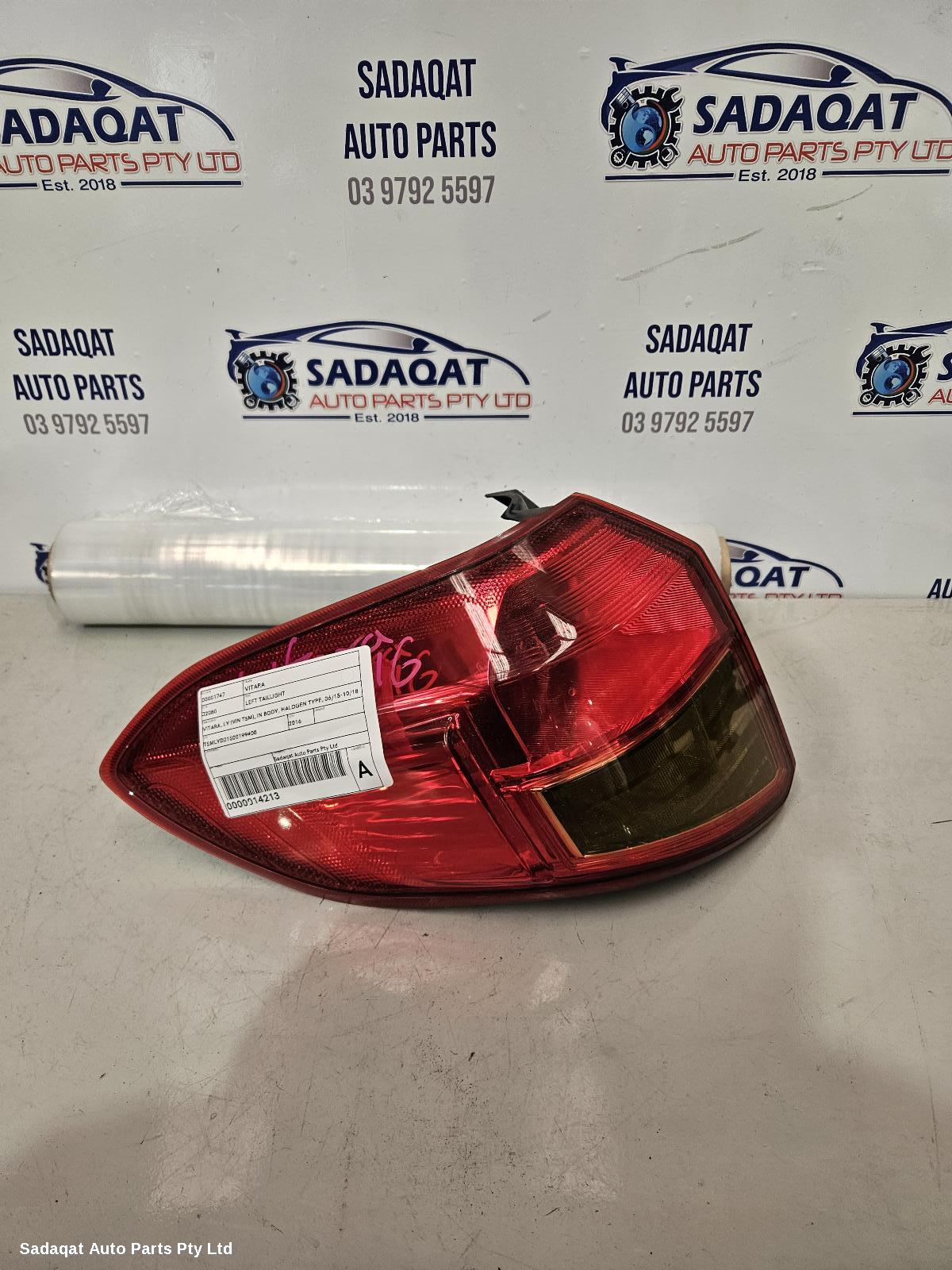 Suzuki Vitara Left Taillight