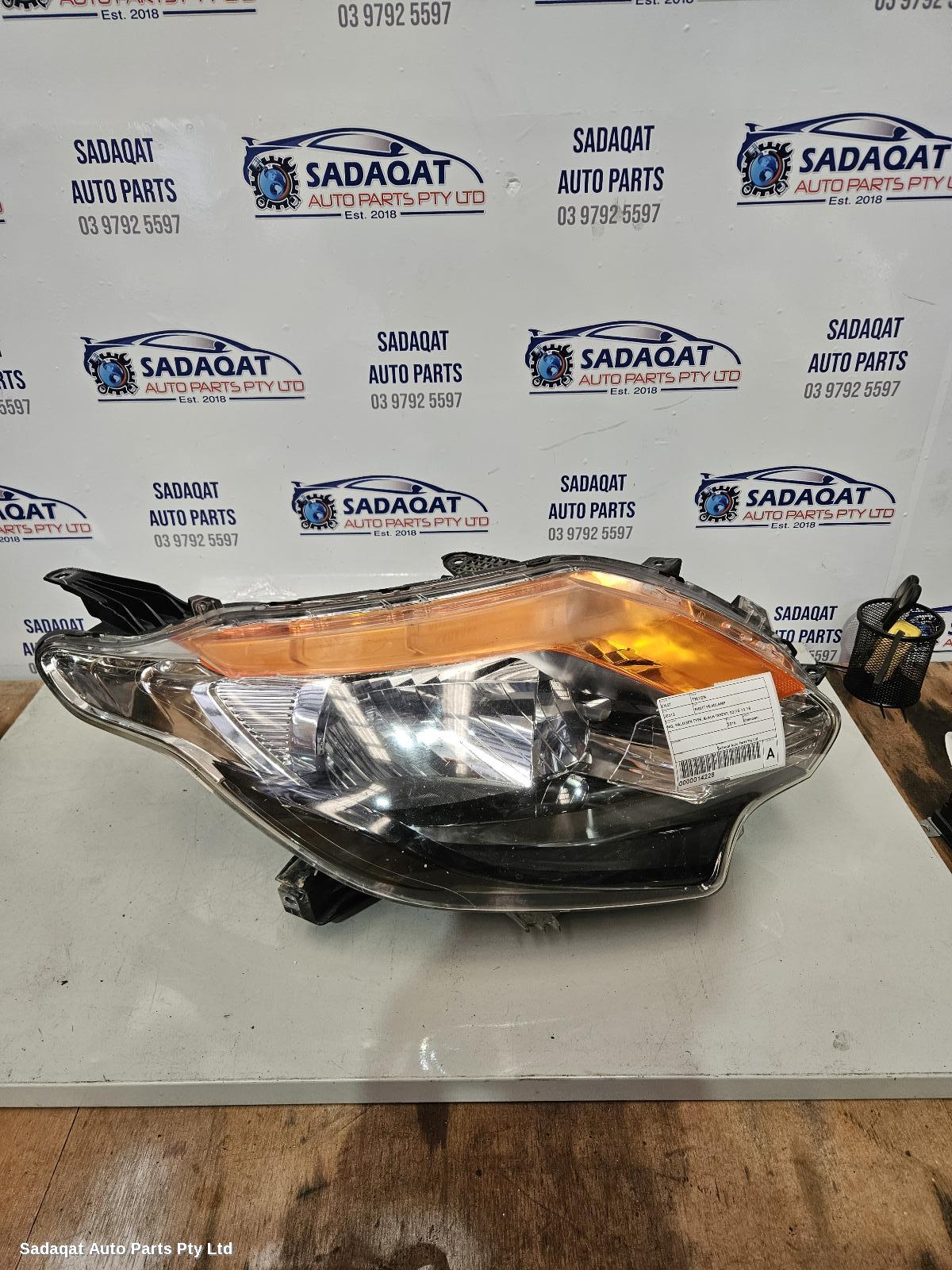Mitsubishi Triton Right Headlamp