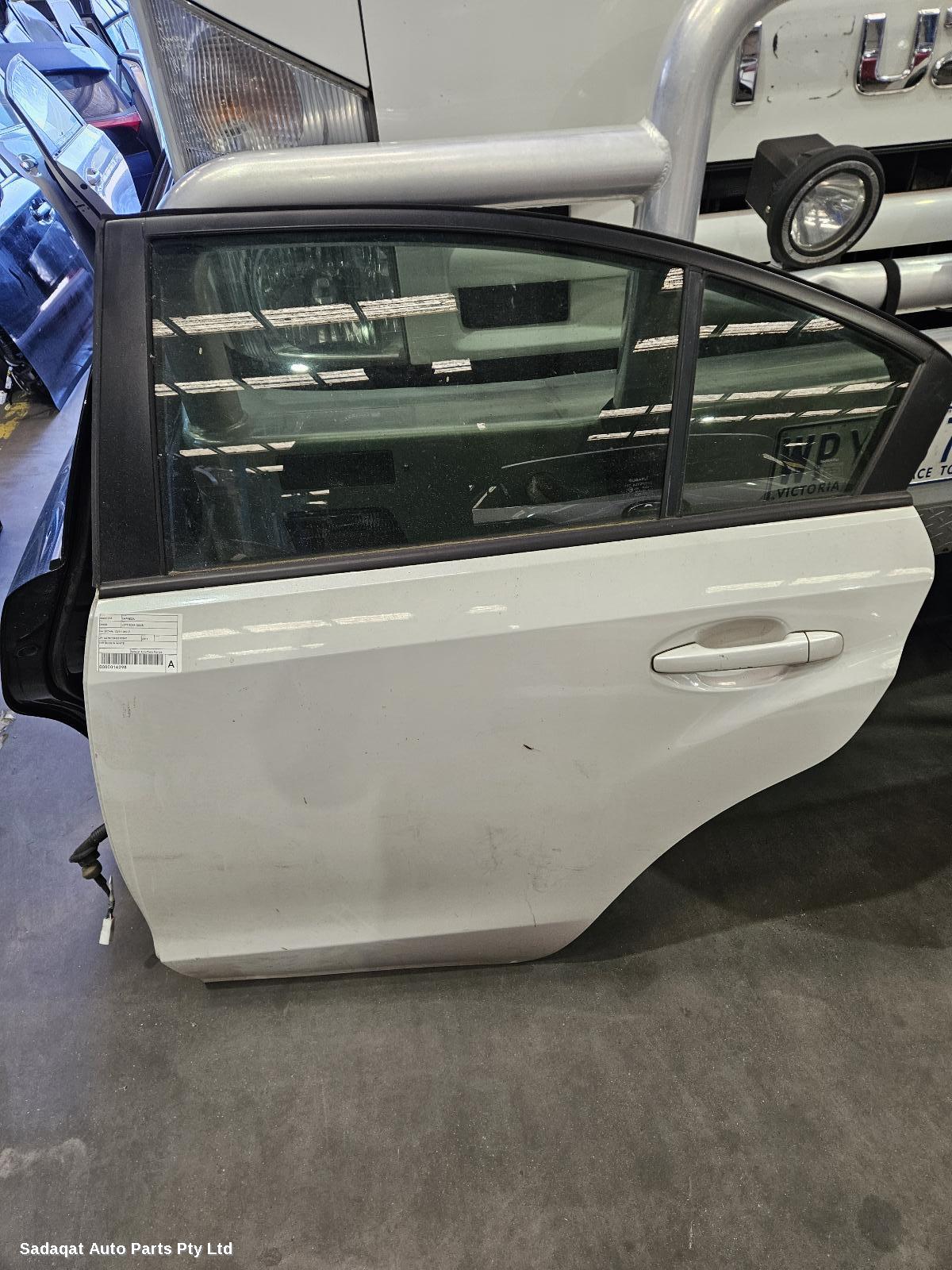 Subaru Impreza Left Rear Door/sliding