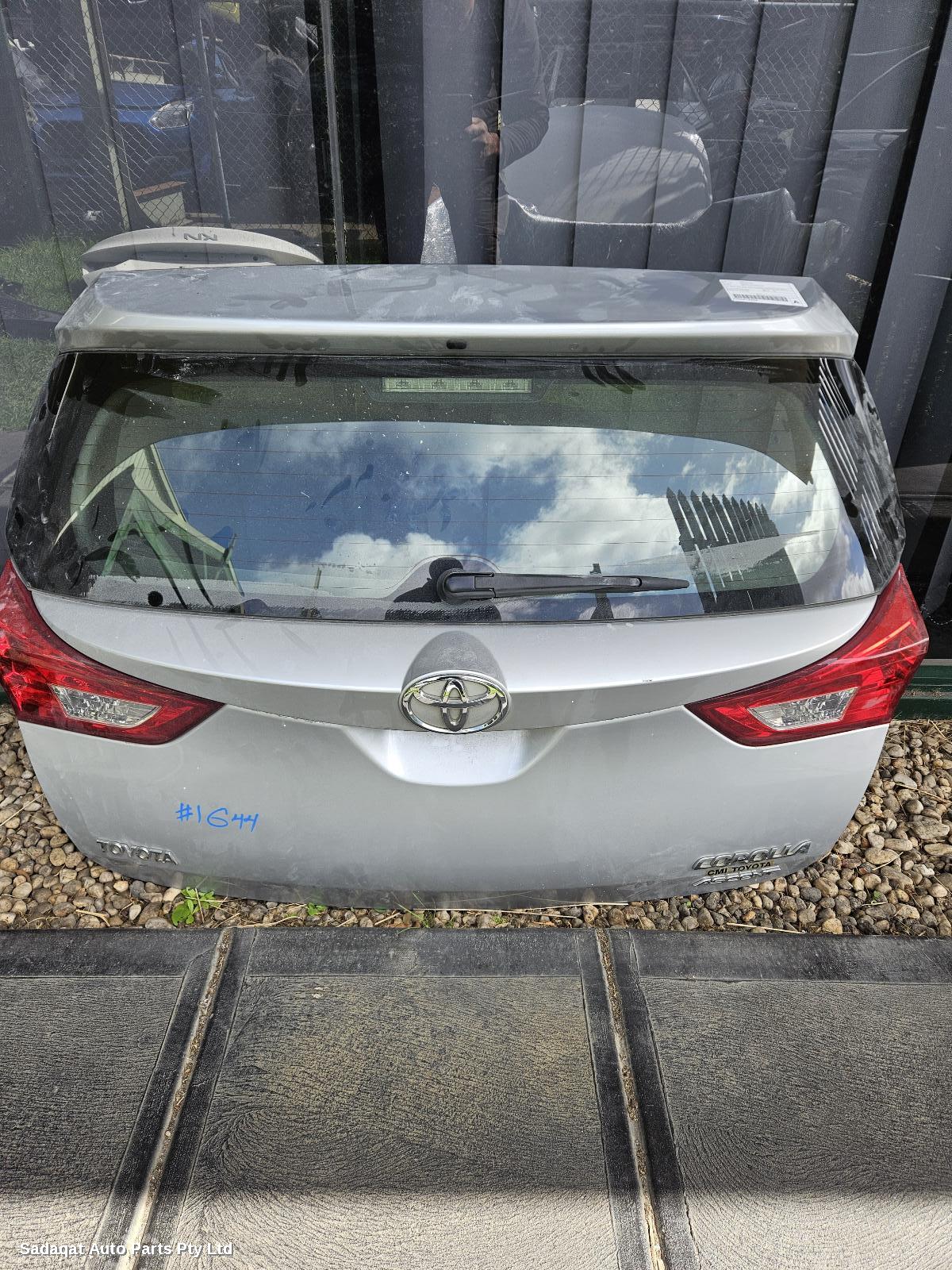 Toyota Corolla Bootlid/tailgate