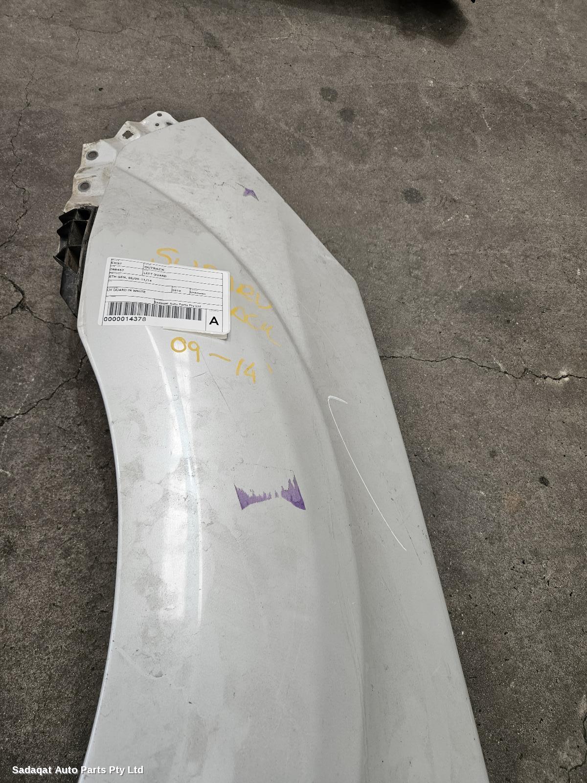 Subaru Outback Left Guard