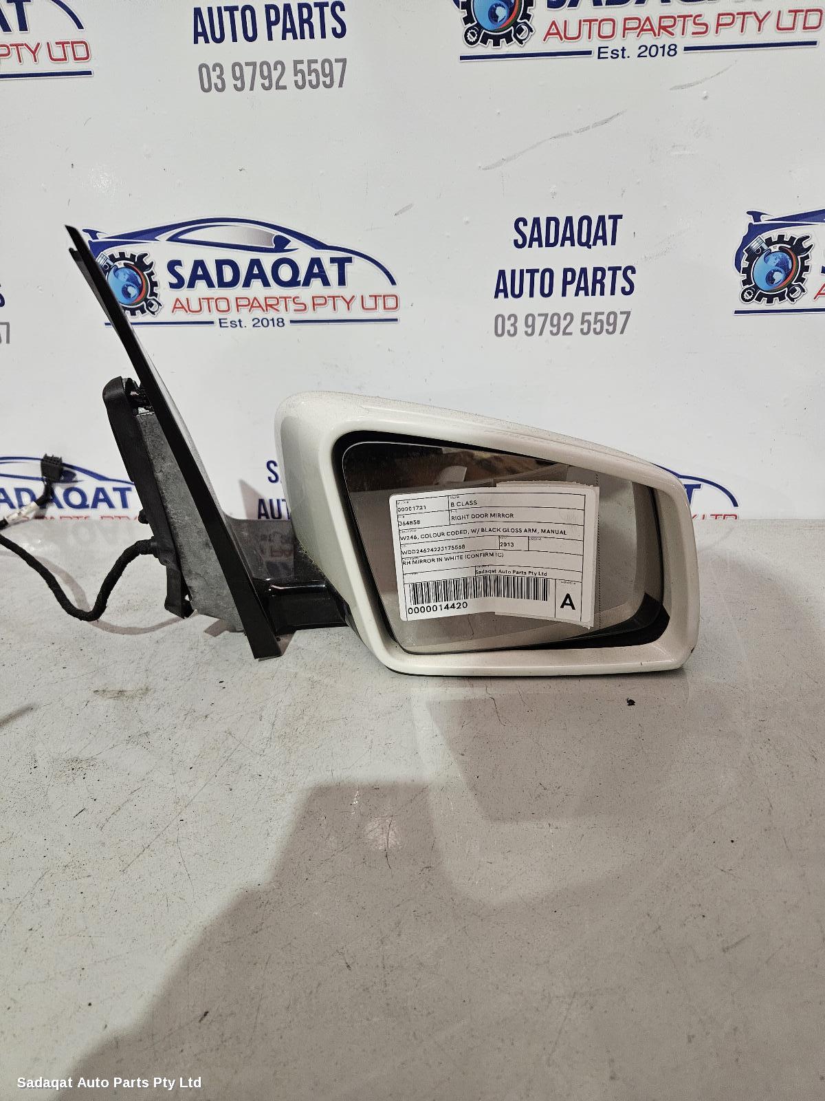 Mercedes B Class Right Door Mirror